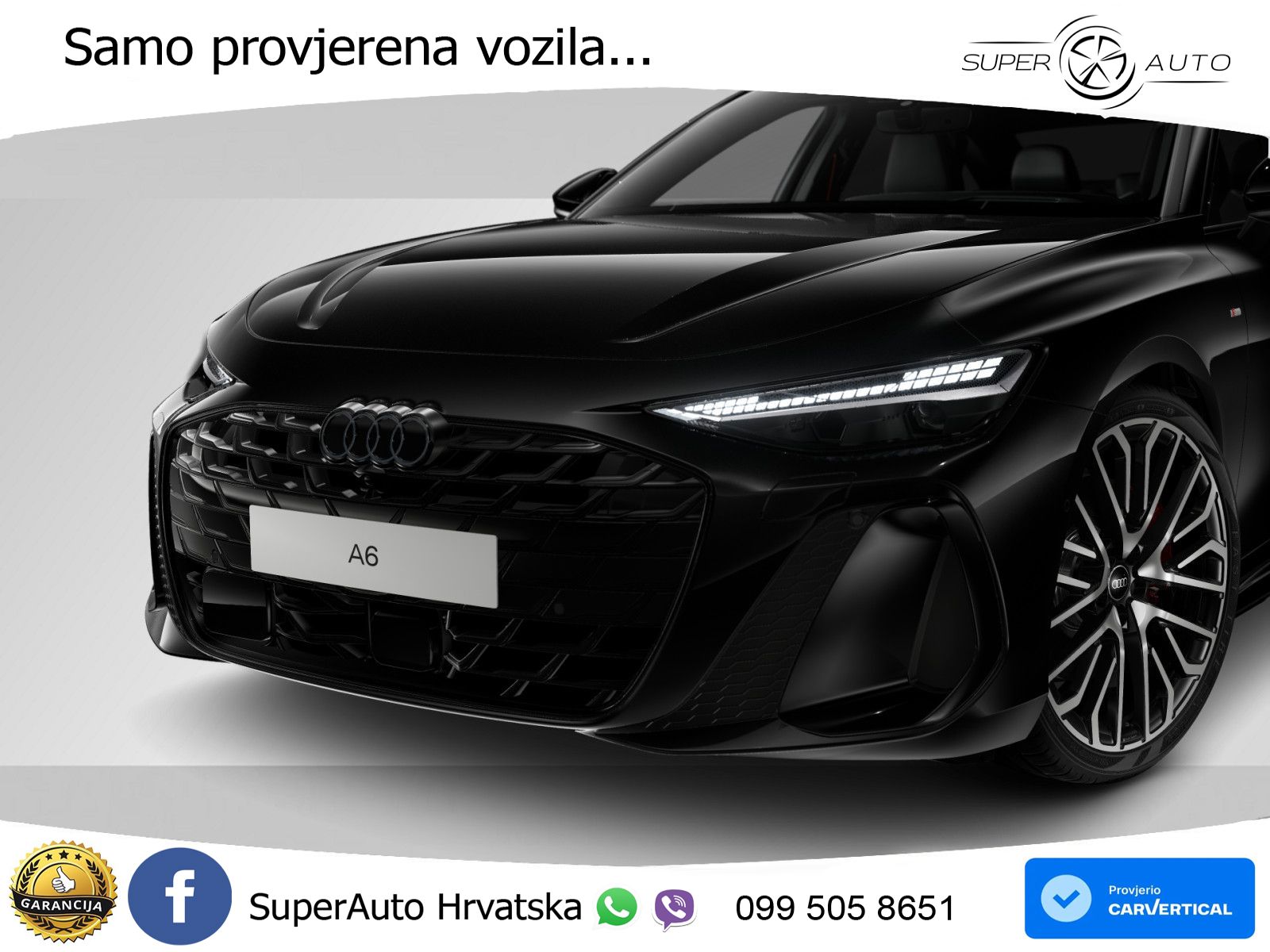 Audi A6 3.0 TFSI V6 (367 KS) quattro S tronic S line LED+GR SJED+ACC