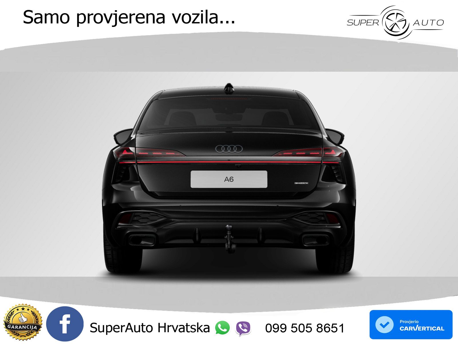 Audi A6 3.0 TFSI V6 (367 KS) quattro S tronic S line LED+GR SJED+ACC