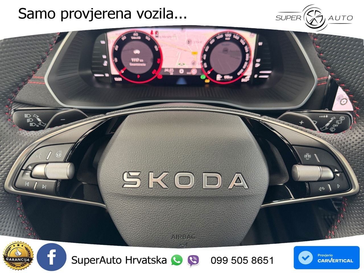 Škoda Octavia Combi RS 2.0 TSI (265 KS) DSG MATRIX+GR SJED+KAM