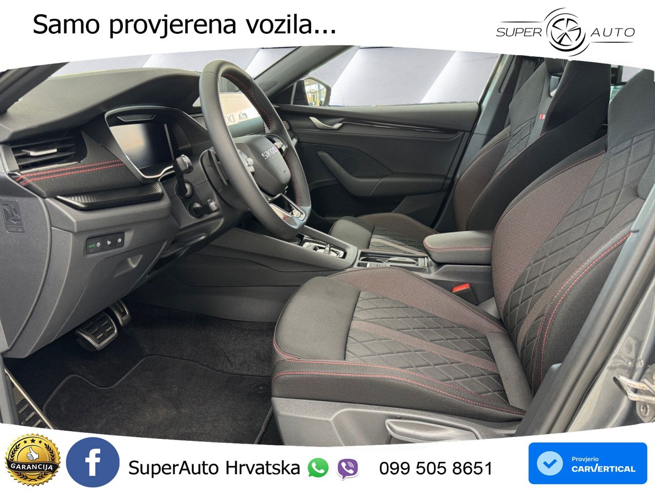 Škoda Octavia Combi RS 2.0 TSI (265 KS) DSG MATRIX+GR SJED+KAM