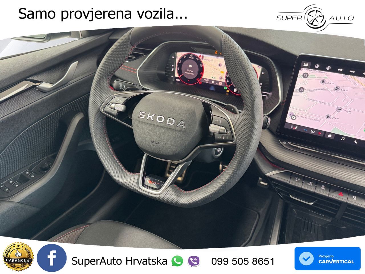 Škoda Octavia Combi RS 2.0 TSI (265 KS) DSG MATRIX+GR SJED+KAM