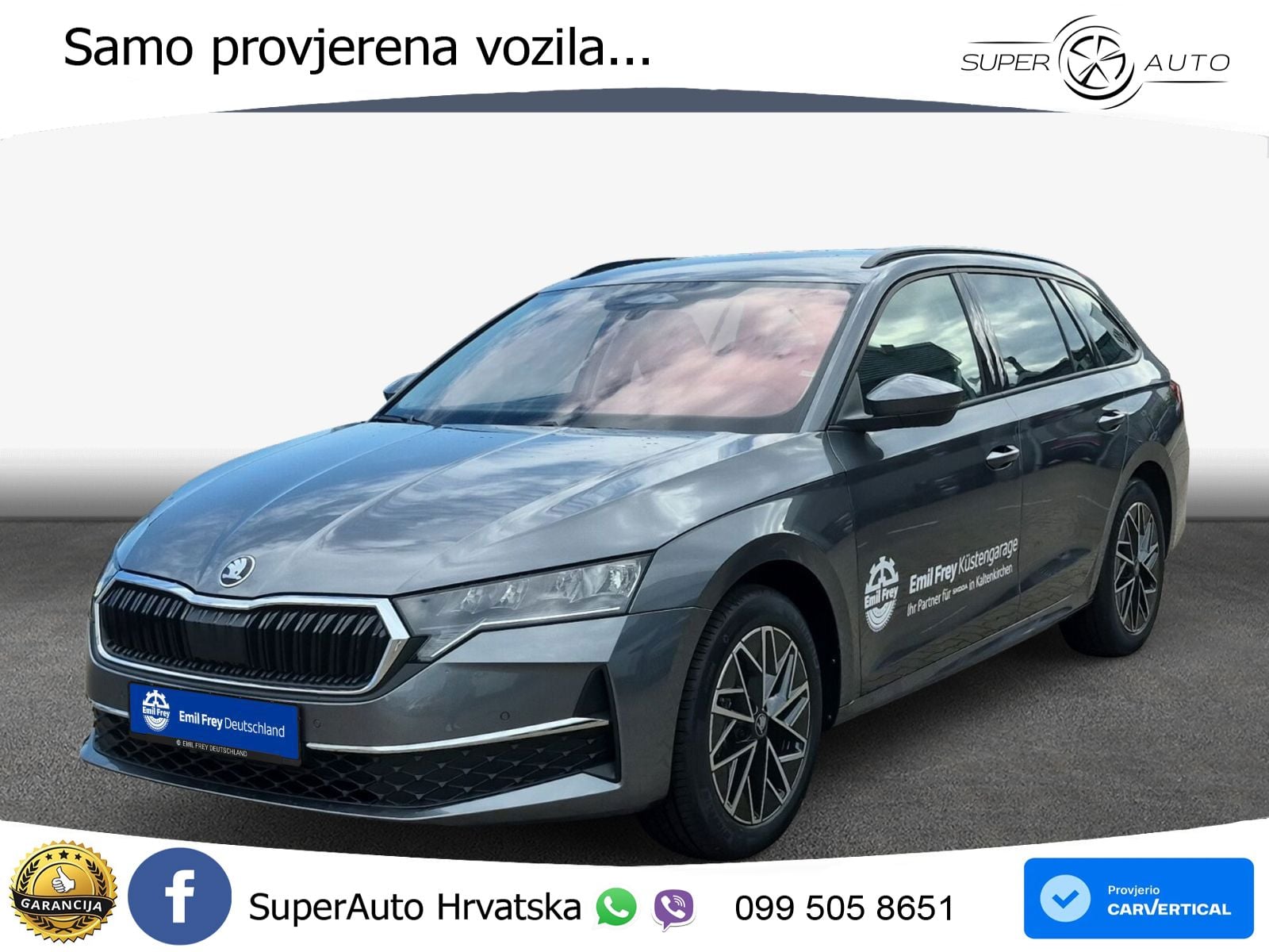 Škoda Octavia Combi 2.0 TDI (150 KS) DSG Selection LED+GR SJED+ACC