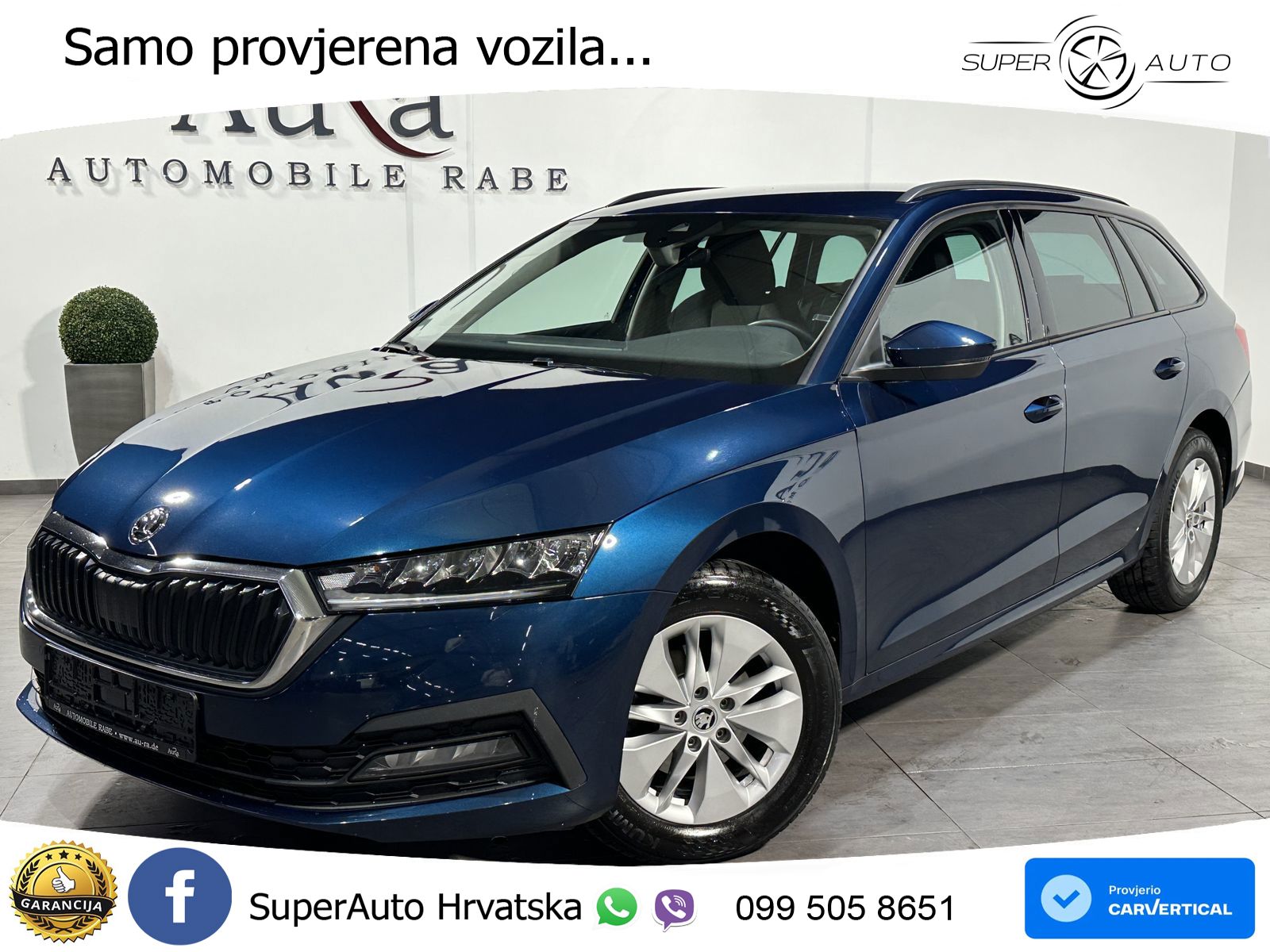 Škoda Octavia Combi 2.0 TDI (150 KS) DSG