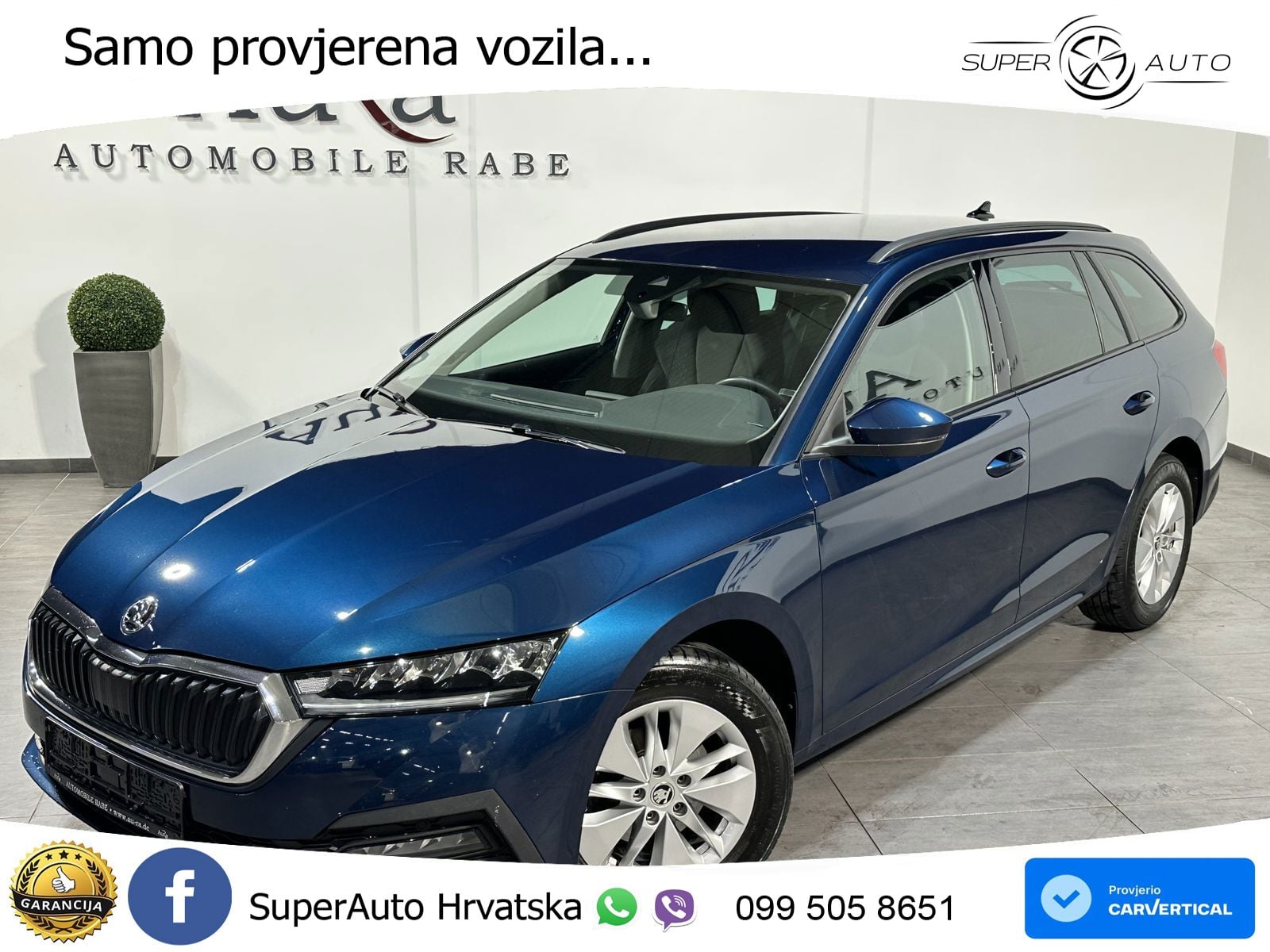 Škoda Octavia Combi 2.0 TDI (150 KS) DSG