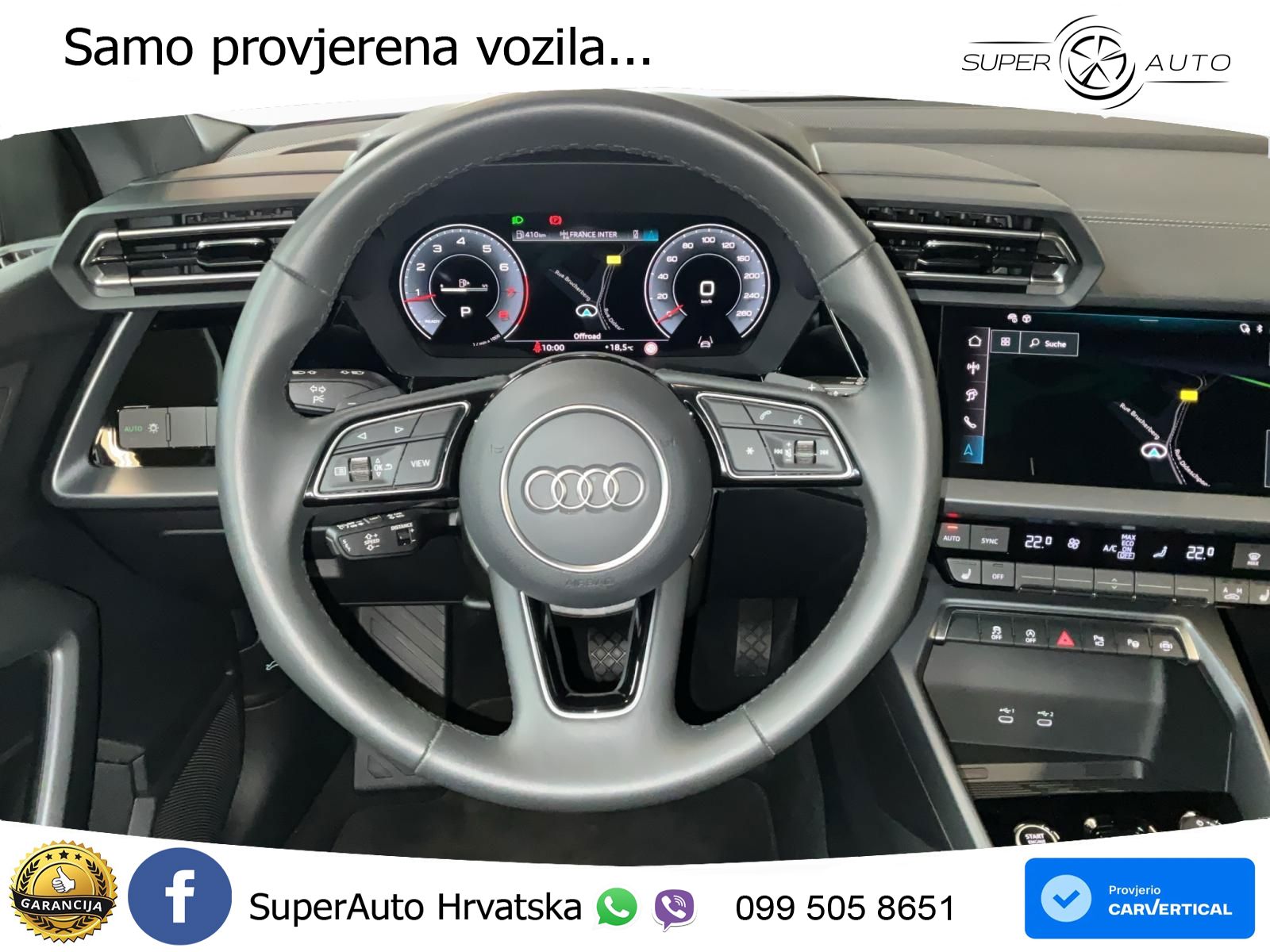 Audi A3 Sportback 30 TFSI (116 KS) Mild Hybrid S tronic advanced