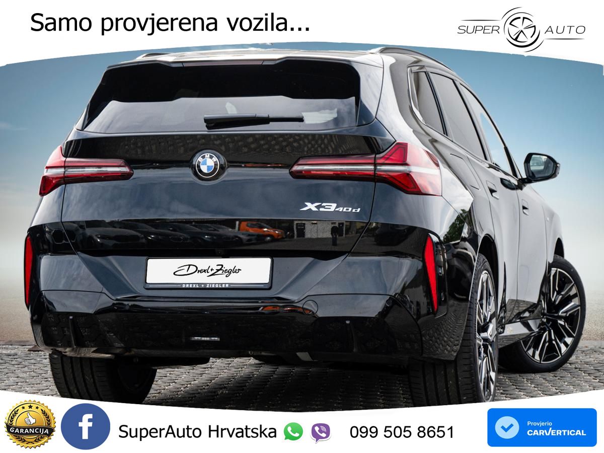 BMW X3 40d xDrive Steptronic ACC+HEAD+4xGR SJED+360+PANO