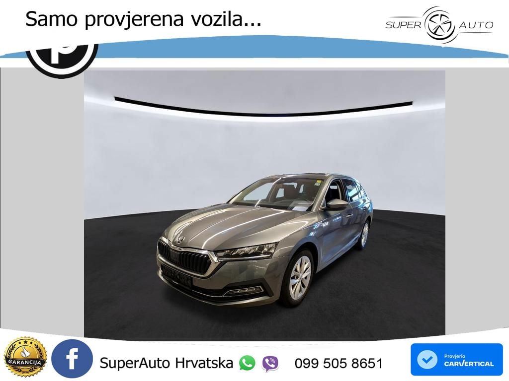 Škoda Octavia Combi 2.0 TDI (150 KS) DSG LED+GR SJED+ACC