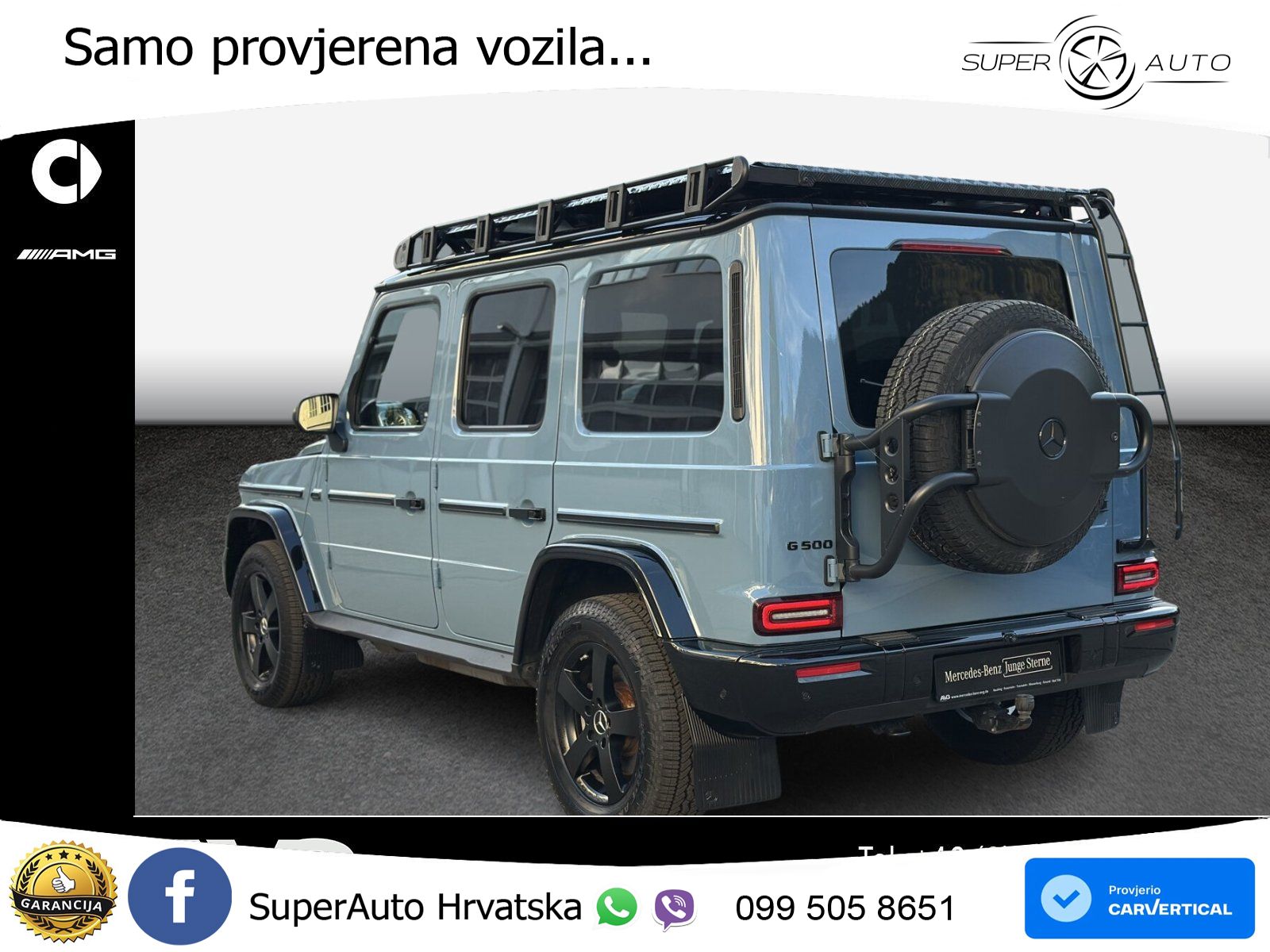 Mercedes G 500 Long (449 KS) 4MATIC 9G-TRONIC Professional