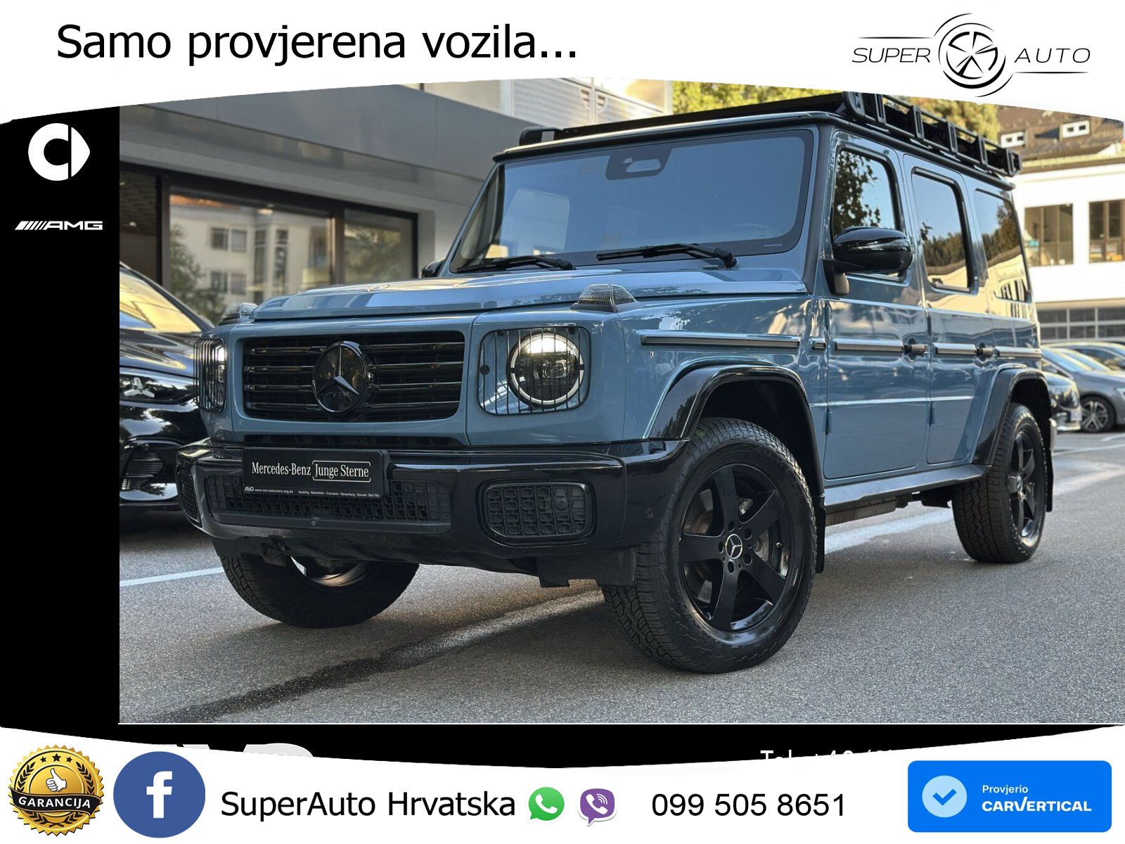Mercedes G 500 Long (449 KS) 4MATIC 9G-TRONIC Professional