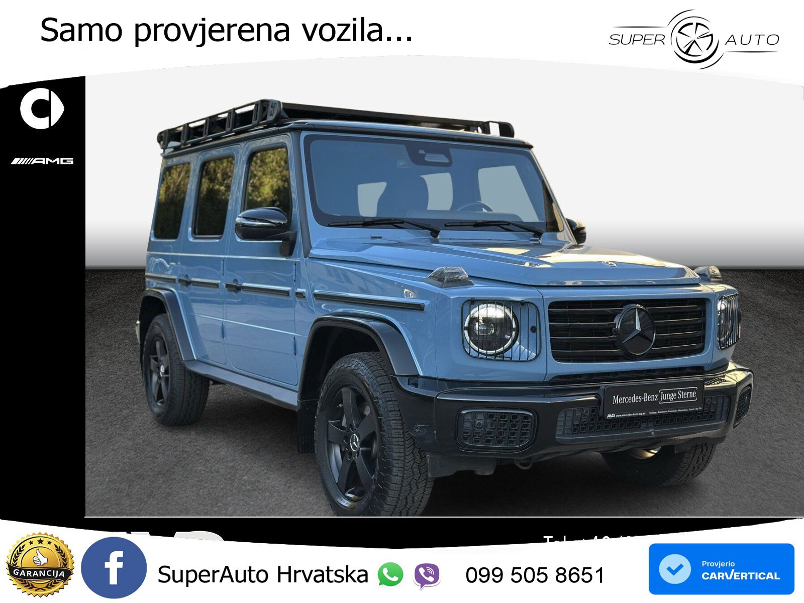 Mercedes G 500 Long (449 KS) 4MATIC 9G-TRONIC Professional