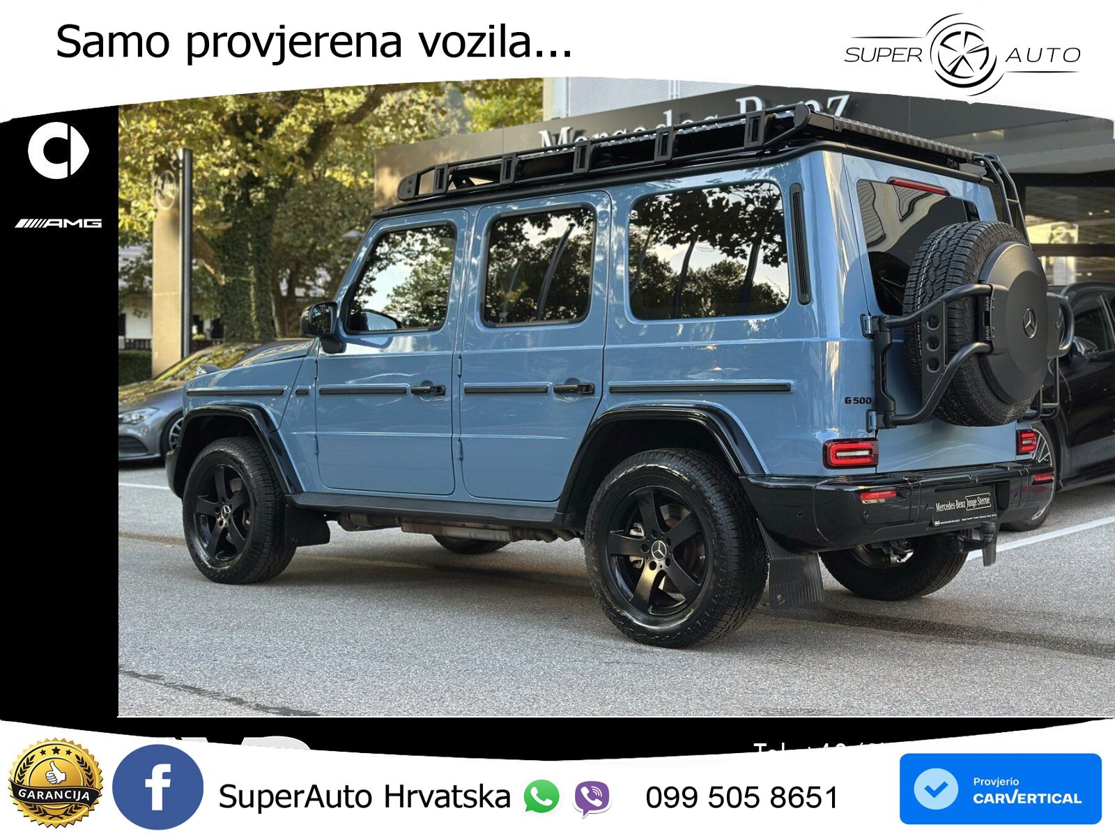Mercedes G 500 Long (449 KS) 4MATIC 9G-TRONIC Professional