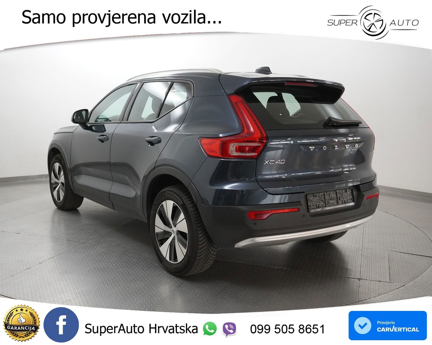 Volvo XC40 2.0 B3 163 KS Automatic LED+GR SJED+ACC