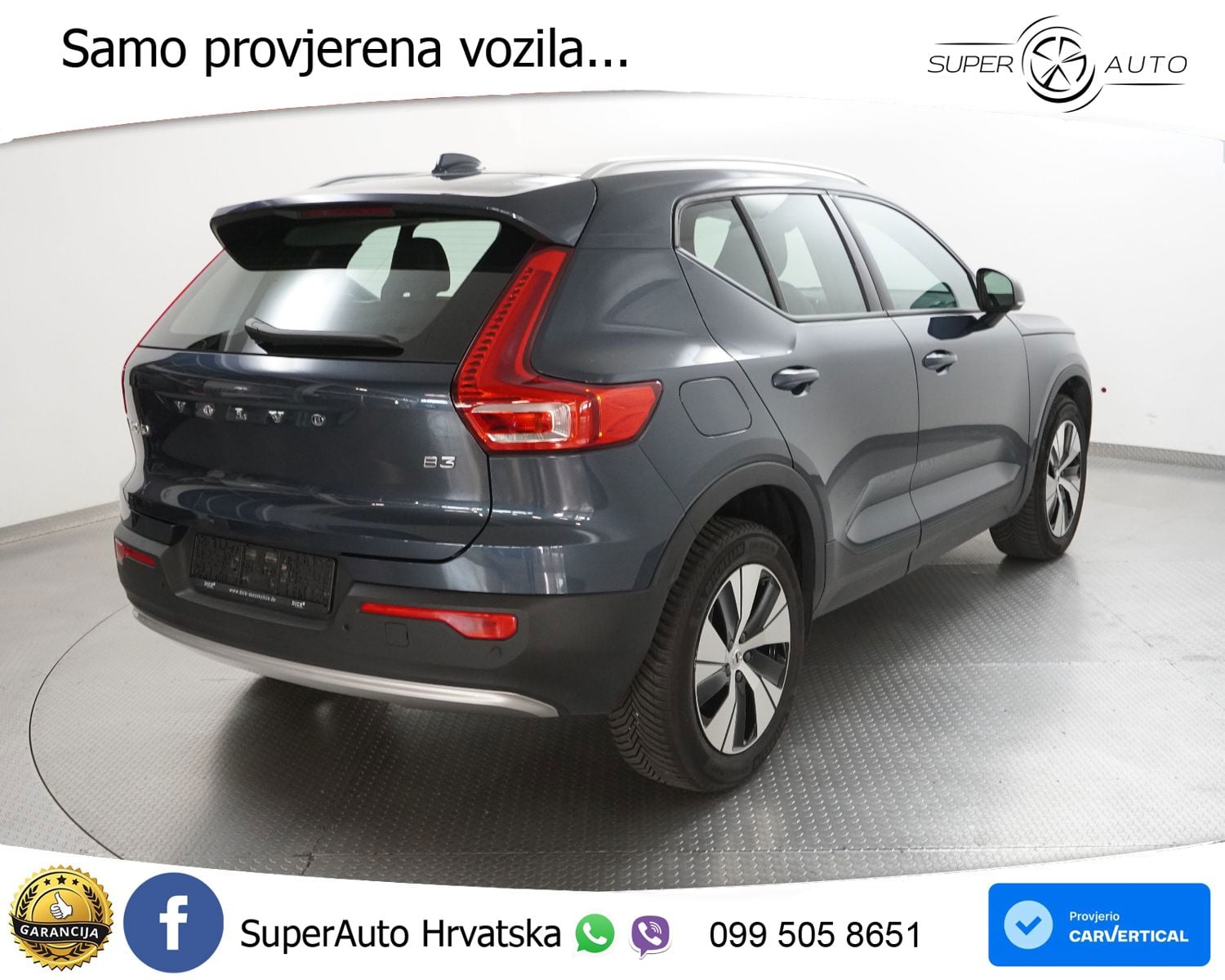 Volvo XC40 2.0 B3 163 KS Automatic LED+GR SJED+ACC