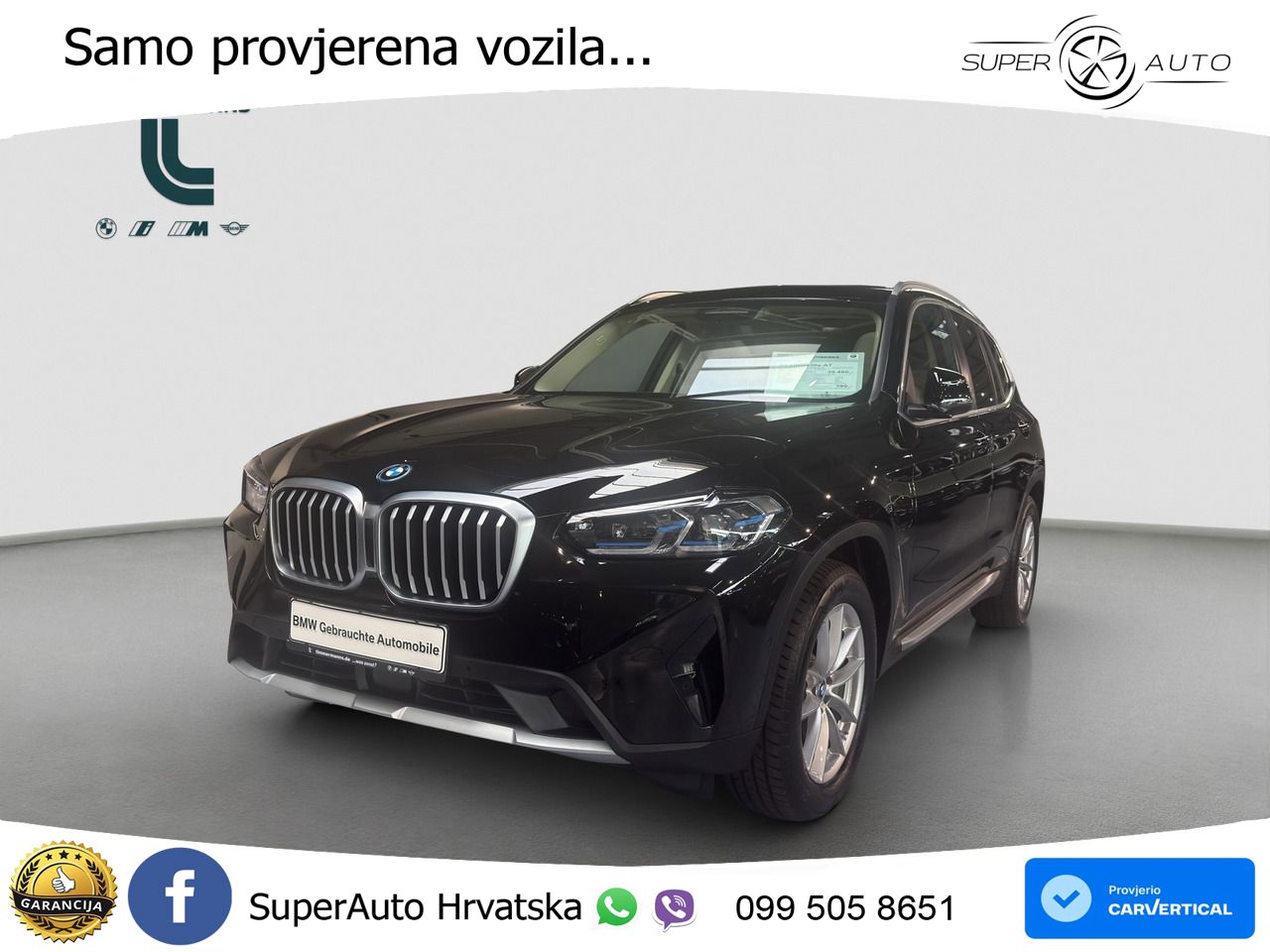 BMW X3 30e xDrive Steptronic LED+GR SJED+ACC