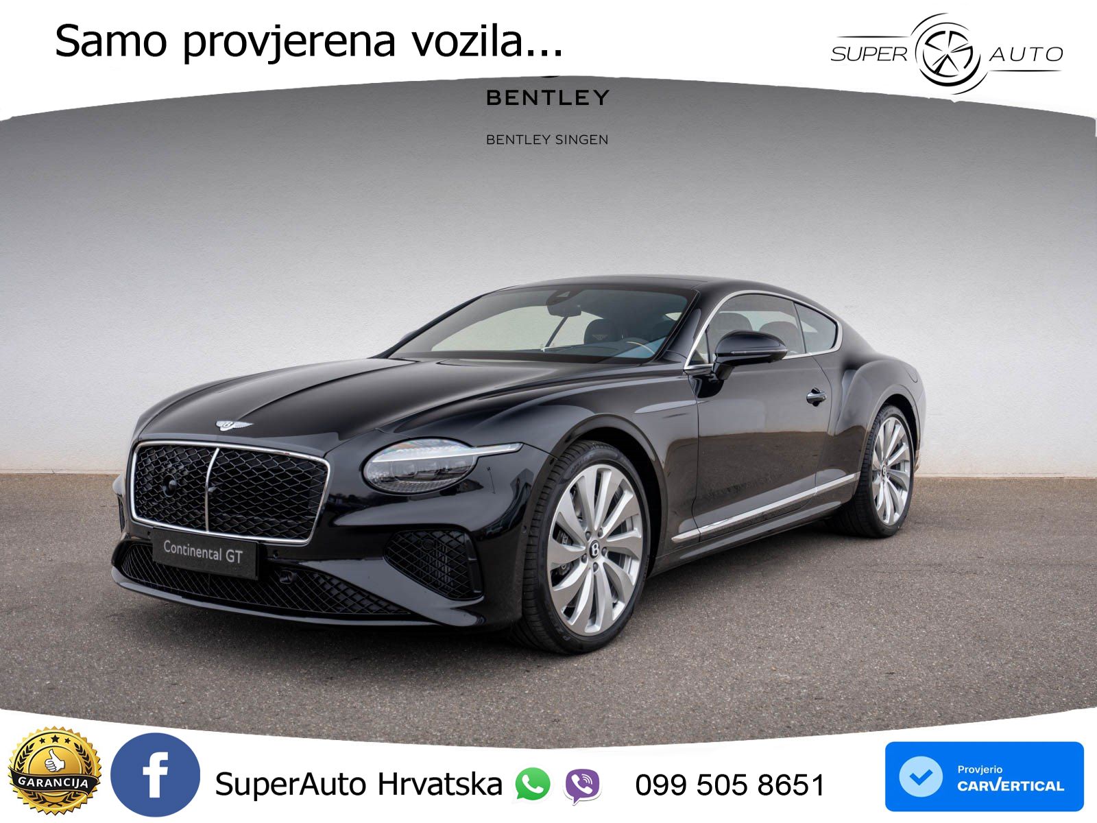 Bentley Continental GT IV 4.0 V8 TFSi (680 KS) AWD DCT LED+GR SJED+ACC