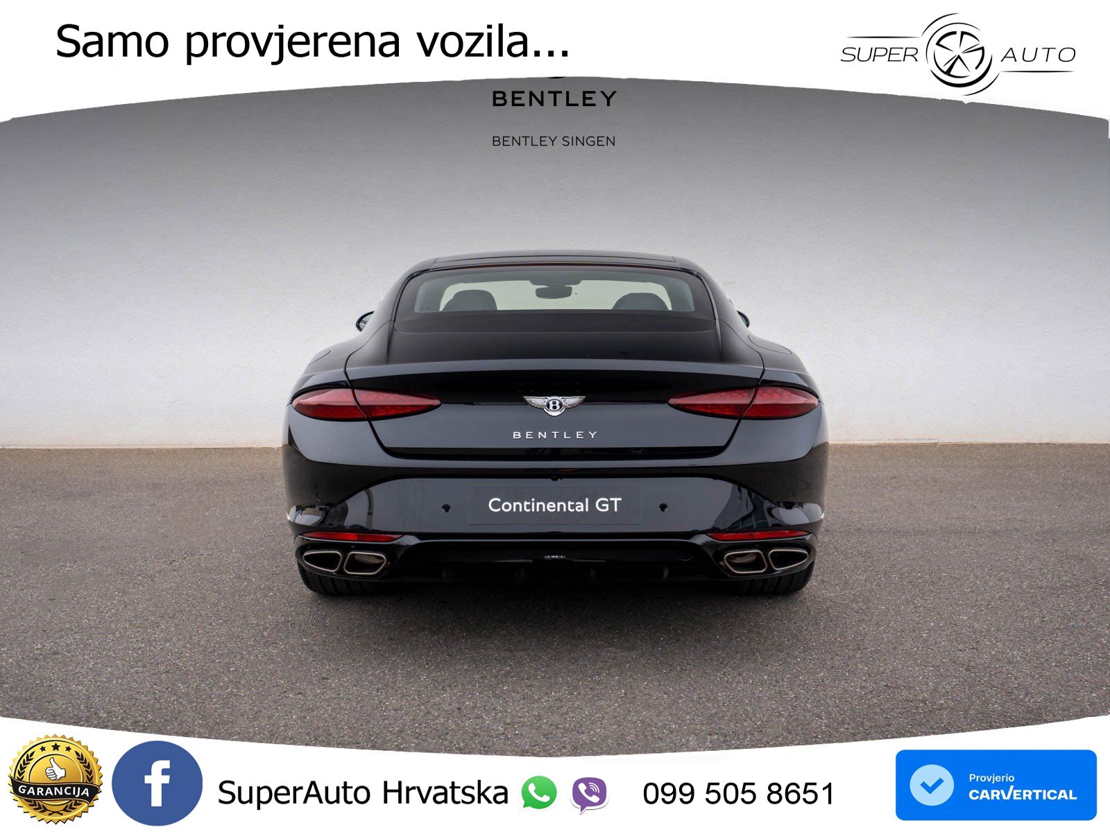 Bentley Continental GT IV 4.0 V8 TFSi (680 KS) AWD DCT LED+GR SJED+ACC