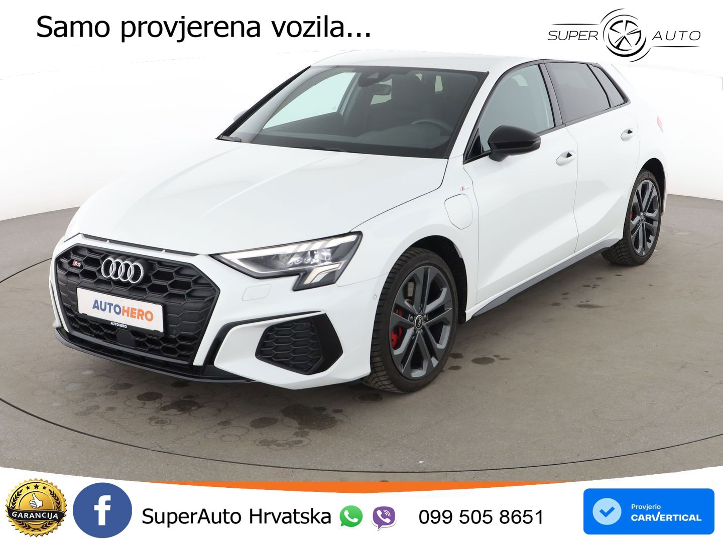 Audi A3 45 TFSIe (245 KS) S tronic S line LED+GR SJED+ACC
