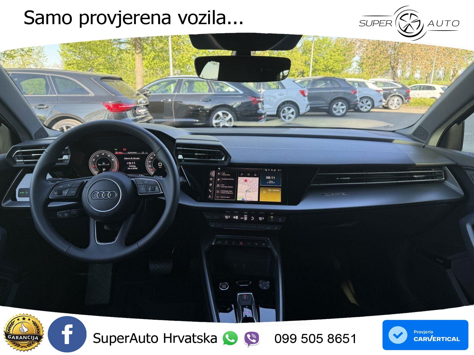 Audi A3 Sportback 40 TFSI (204 KS) quattro S tronic S line
