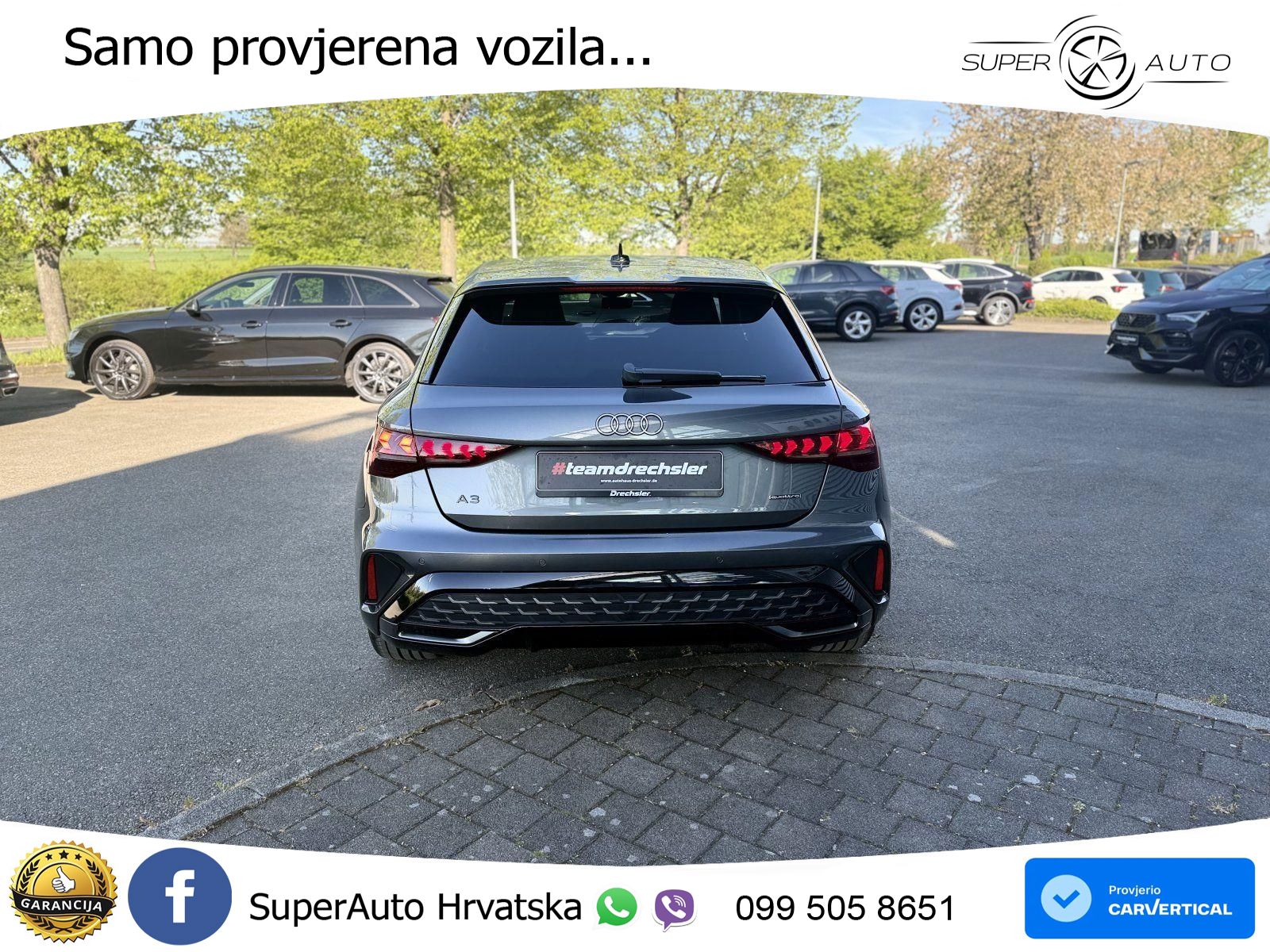 Audi A3 Sportback 40 TFSI (204 KS) quattro S tronic S line