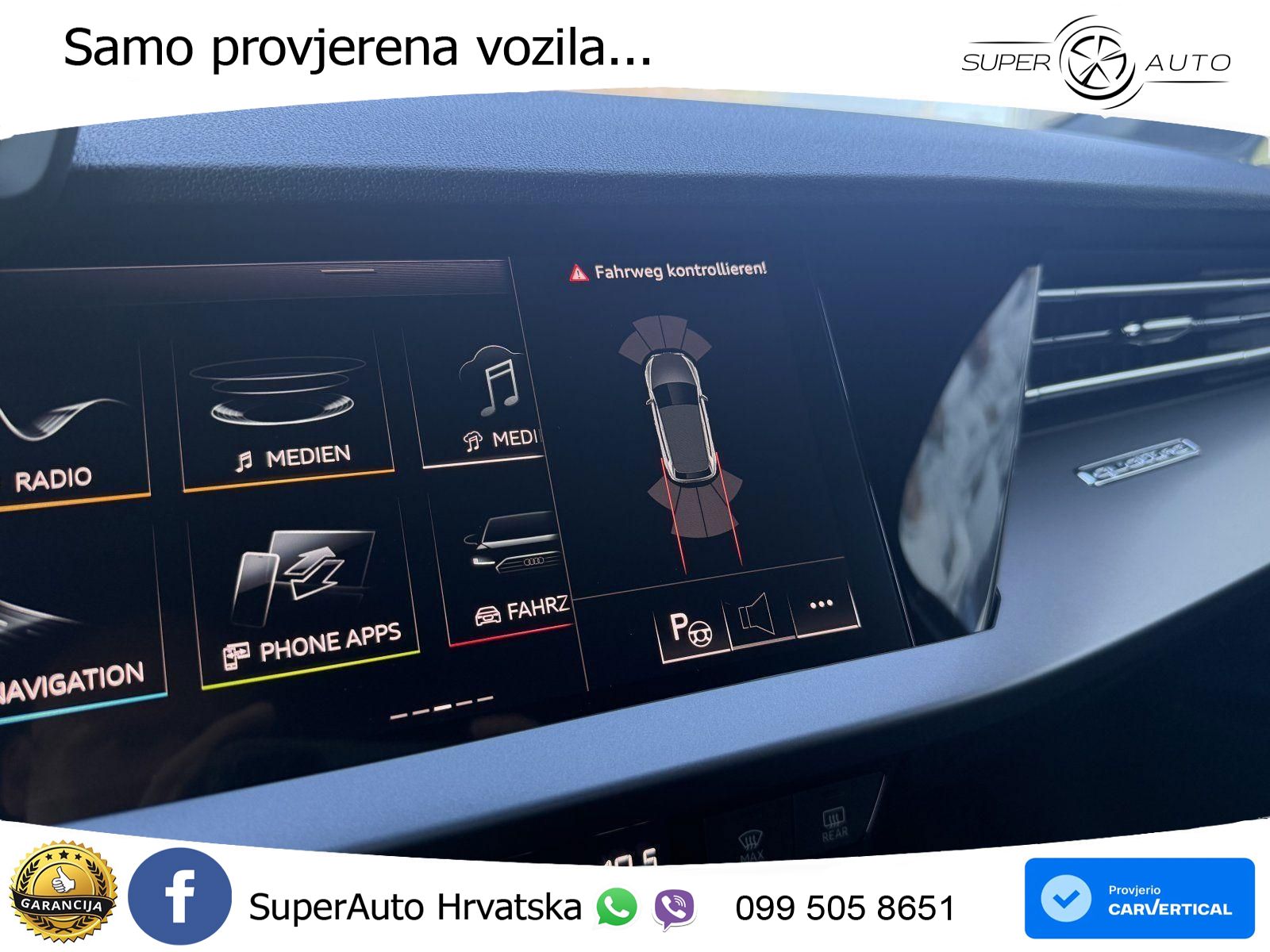 Audi A3 Sportback 40 TFSI (204 KS) quattro S tronic S line