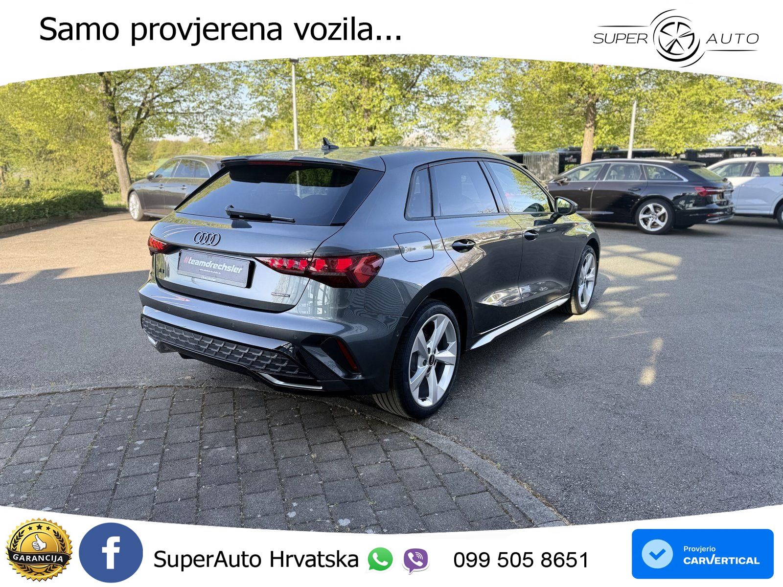 Audi A3 Sportback 40 TFSI (204 KS) quattro S tronic S line
