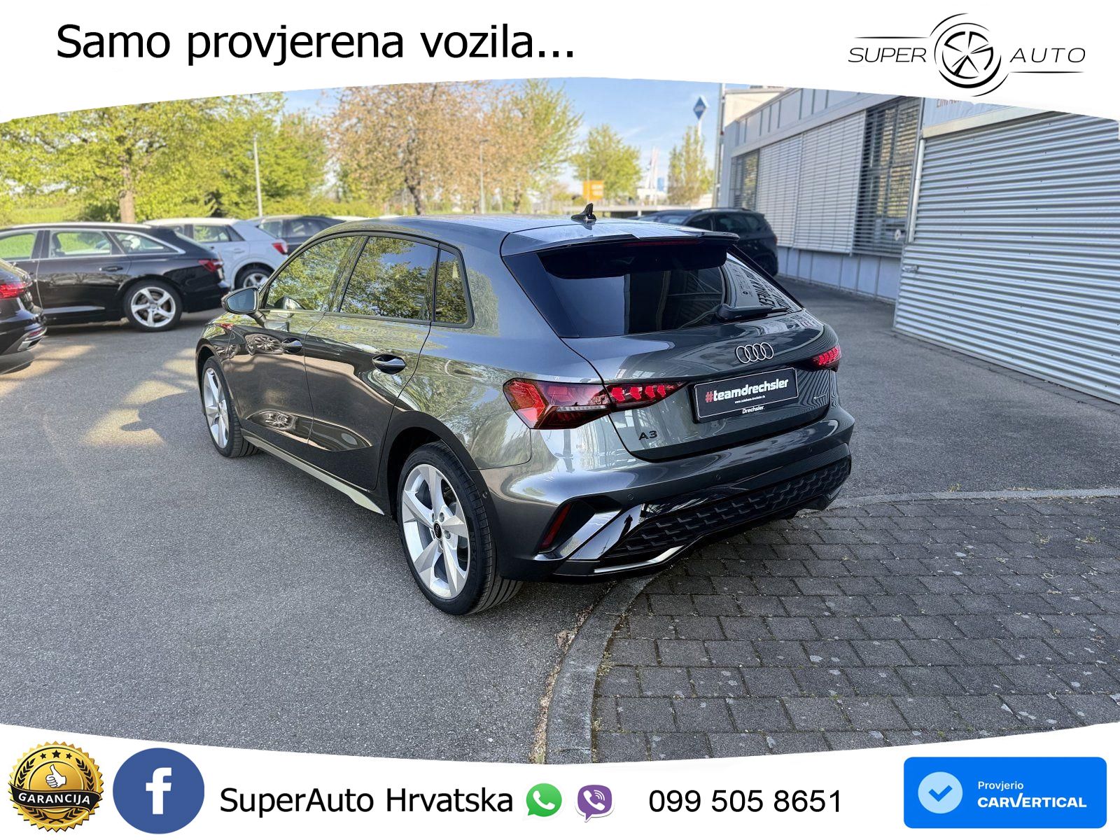 Audi A3 Sportback 40 TFSI (204 KS) quattro S tronic S line