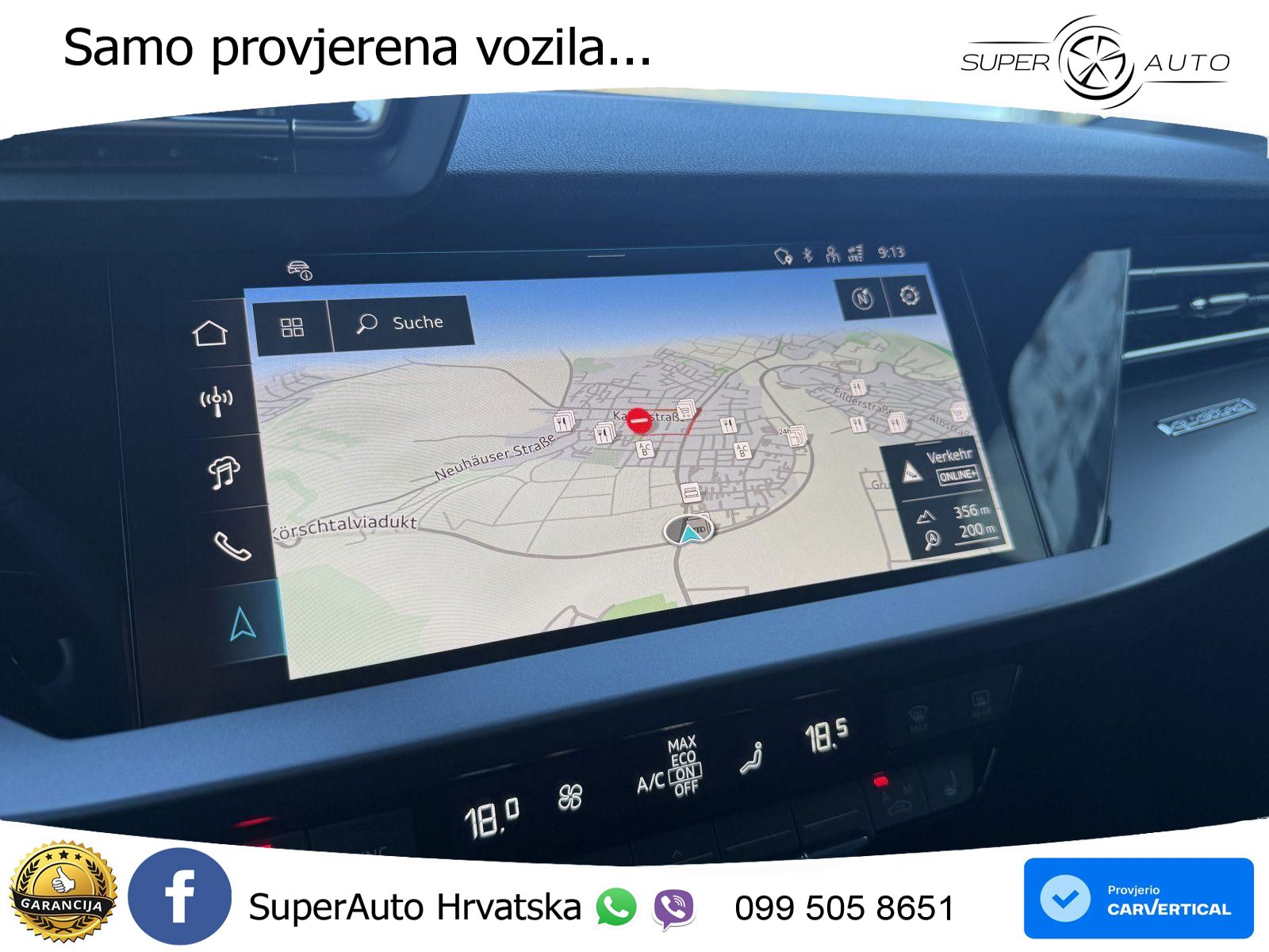 Audi A3 Sportback 40 TFSI (204 KS) quattro S tronic S line
