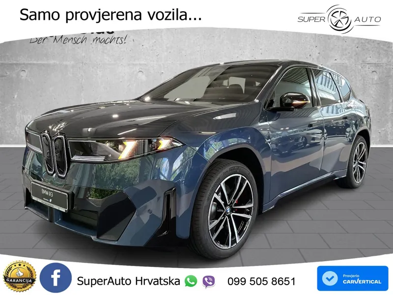 BMW iX3 40 82.6 kWh (320 KS) M Sport LED+GR SJED+ACC