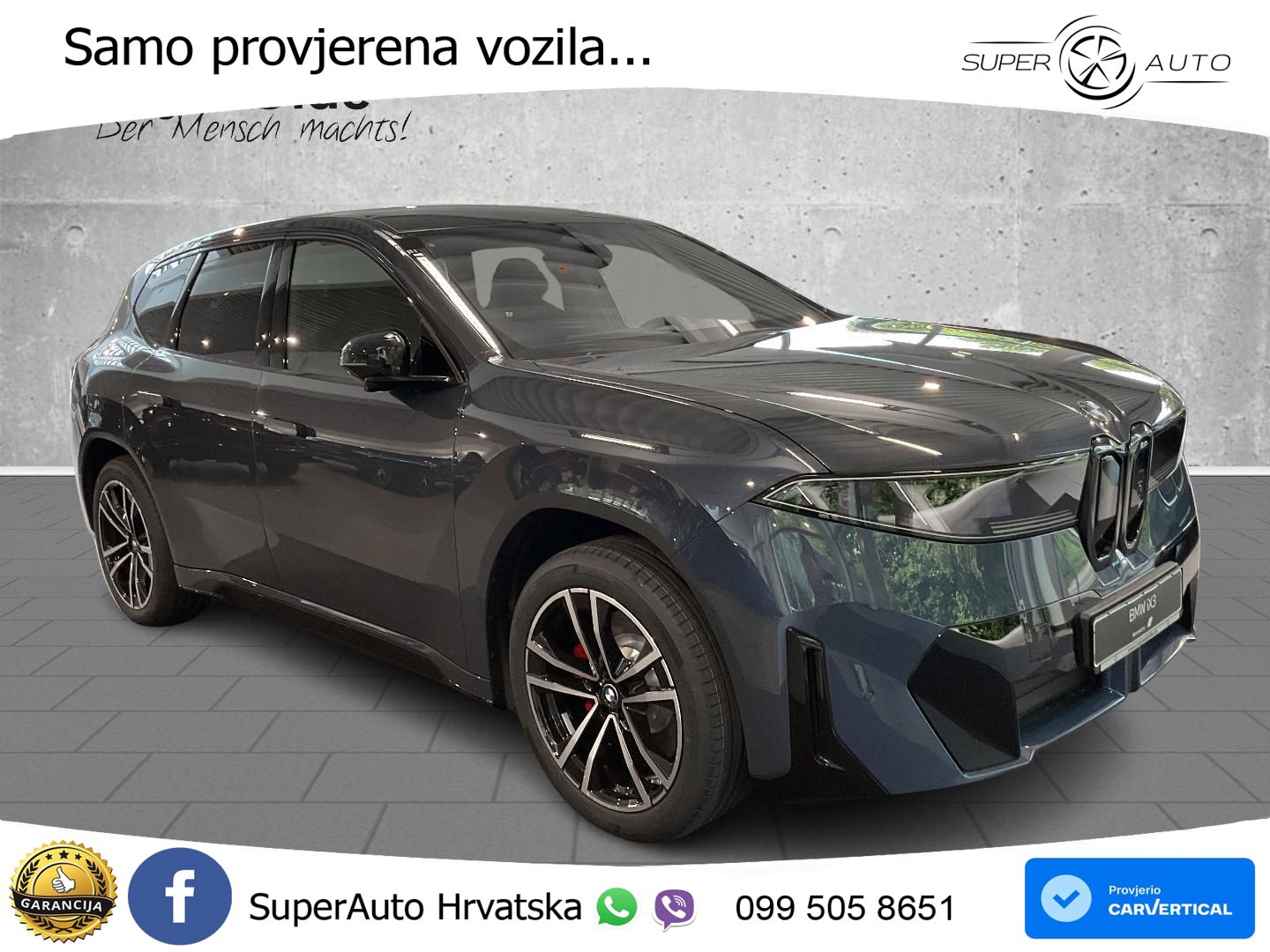 BMW iX3 40 82.6 kWh (320 KS) M Sport LED+GR SJED+ACC