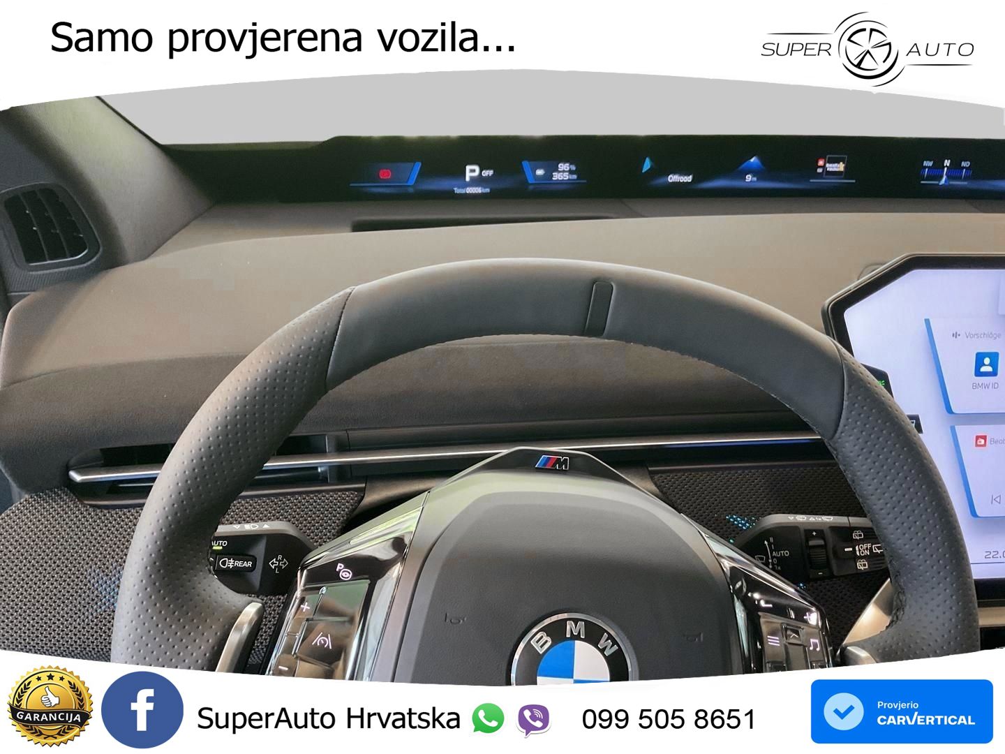 BMW iX3 40 82.6 kWh (320 KS) M Sport LED+GR SJED+ACC