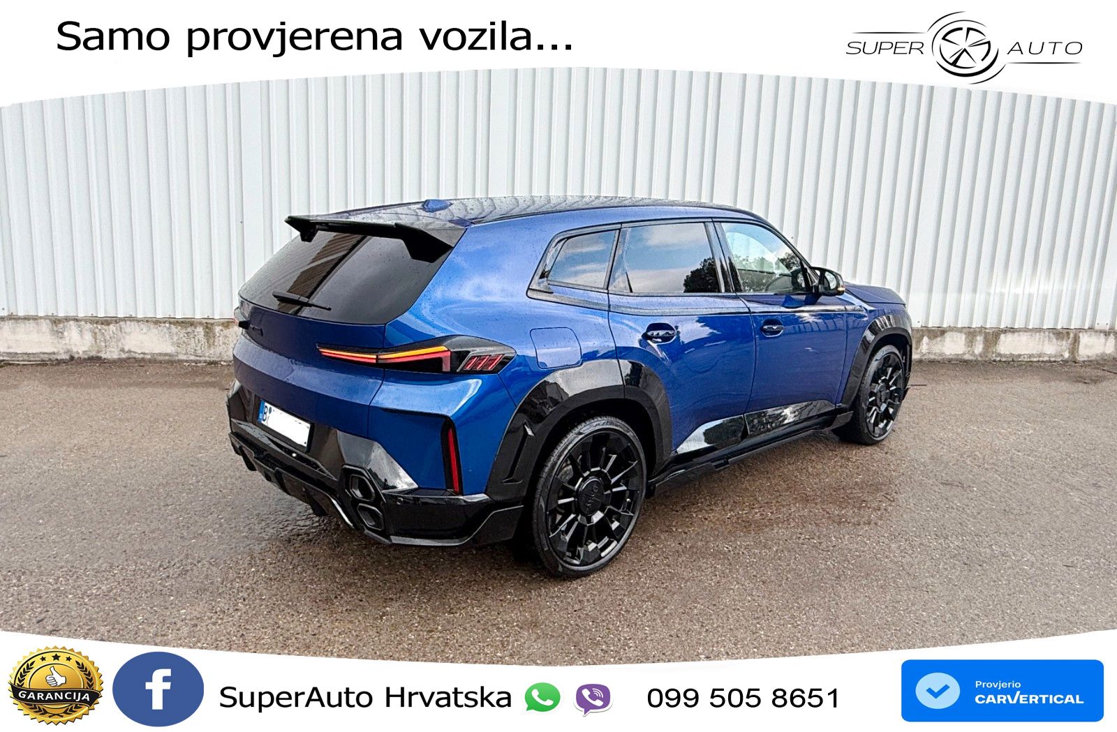 BMW XM 50e (476 KS) M xDrive M Steptronic LED+GR SJED+ACC