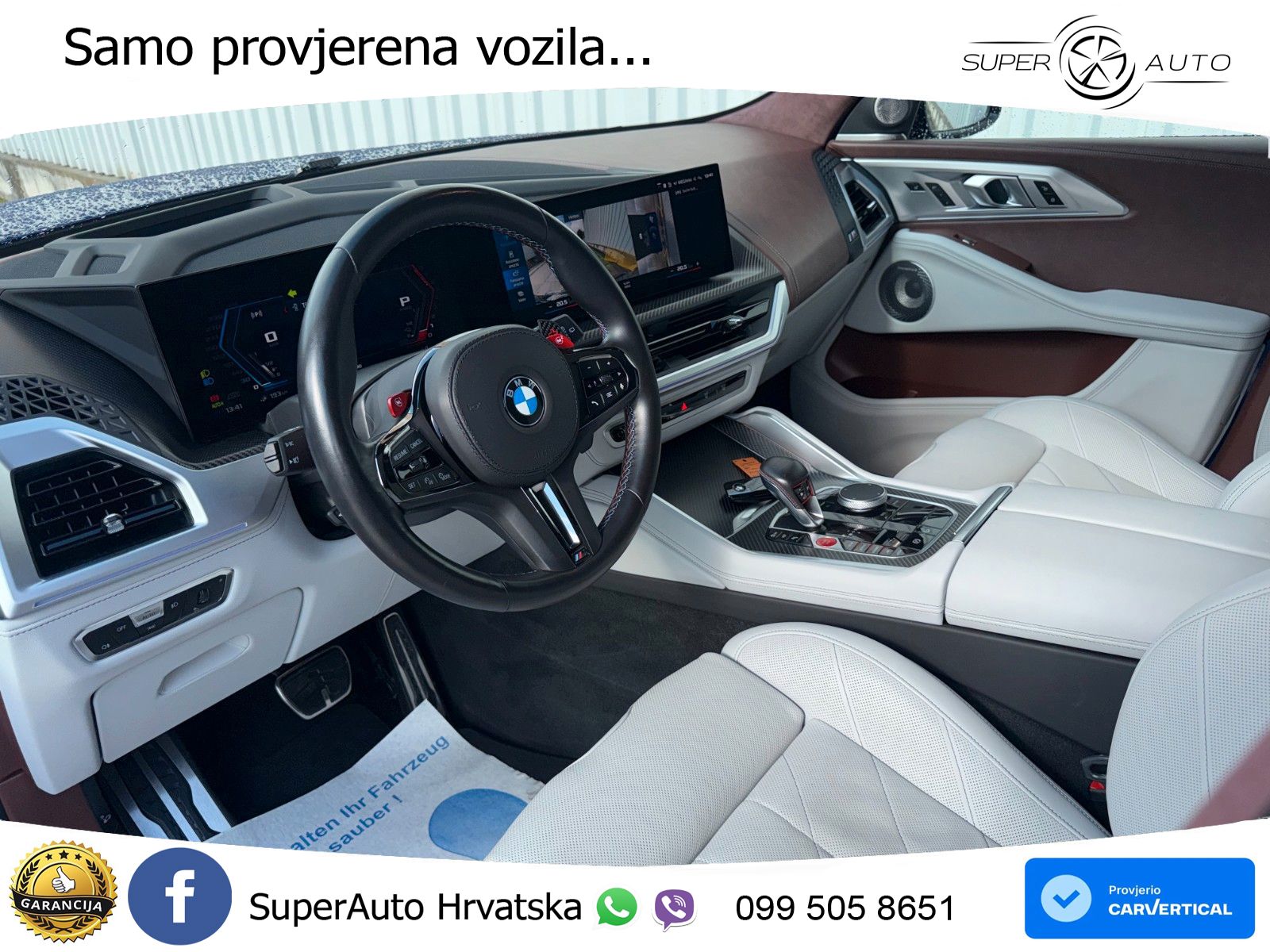 BMW XM 50e (476 KS) M xDrive M Steptronic LED+GR SJED+ACC