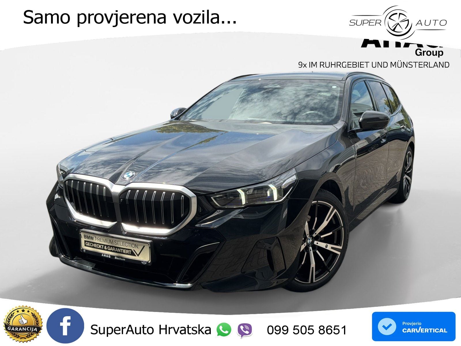 BMW 520d Touring (197 KS) xDrive Steptronic LED+GR SJED+ACC