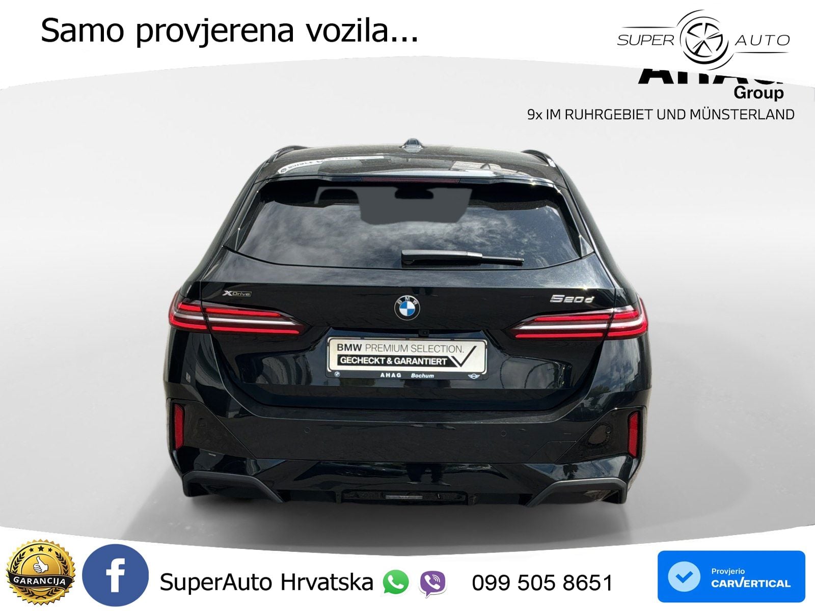 BMW 520d Touring (197 KS) xDrive Steptronic LED+GR SJED+ACC