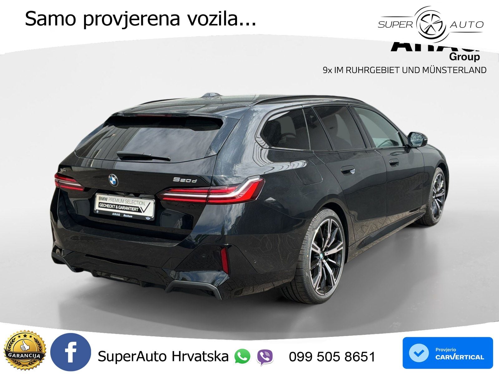 BMW 520d Touring (197 KS) xDrive Steptronic LED+GR SJED+ACC