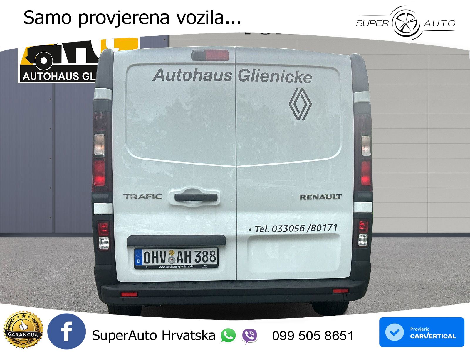 Renault Trafic Lkw Komfort L1H1 2,8t Blue dCi 130 MY24 131 KS