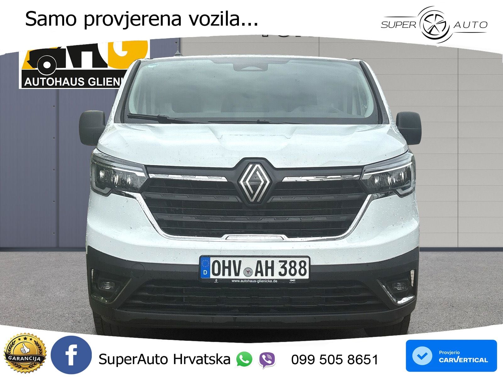 Renault Trafic Lkw Komfort L1H1 2,8t Blue dCi 130 MY24 131 KS