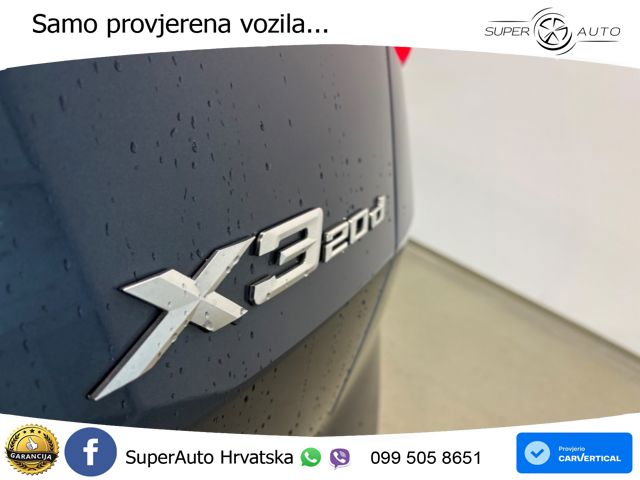 BMW X3 20d xDrive Steptronic M Sport LED+GR SJED+ACC