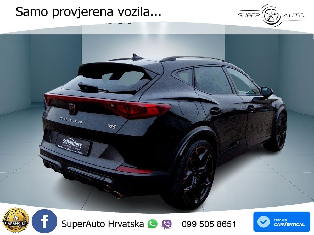 Cupra Formentor VZ5 2.5 TSI (390 KS) 4Drive DSG LED+GR SJED+ACC