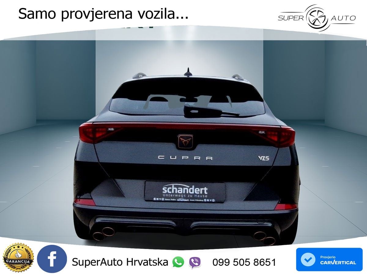 Cupra Formentor VZ5 2.5 TSI (390 KS) 4Drive DSG LED+GR SJED+ACC