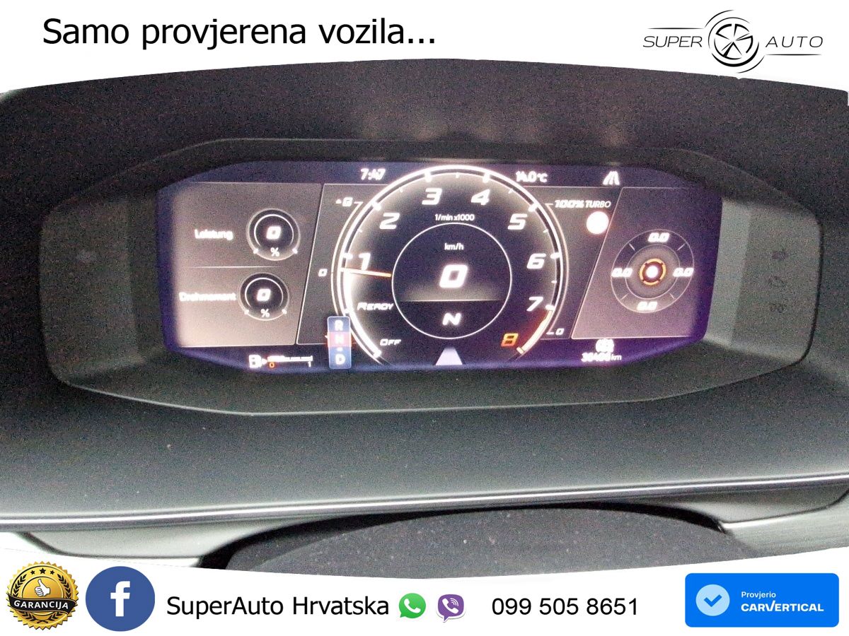 Cupra Formentor VZ5 2.5 TSI (390 KS) 4Drive DSG LED+GR SJED+ACC