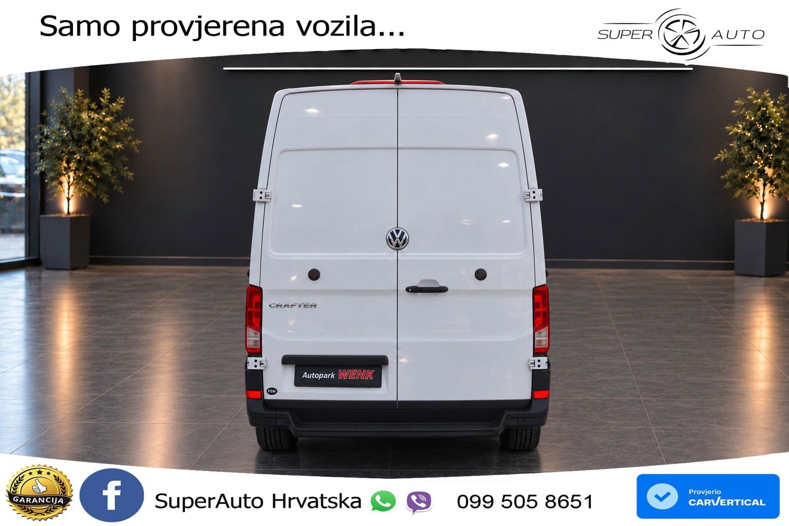 Volkswagen Crafter Kasten 35 H3L4 KLIMA TEMPOMAT 140 KS