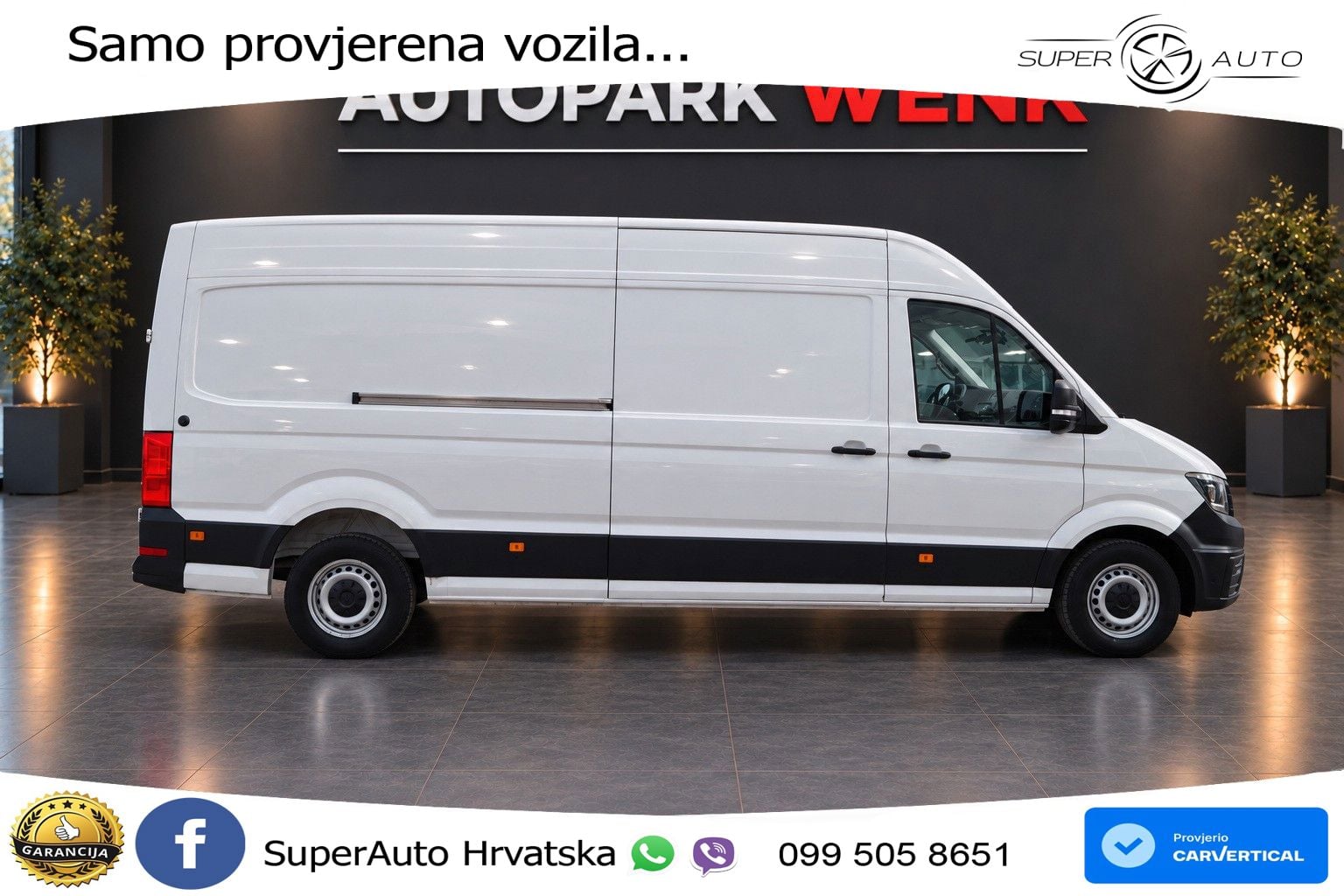 Volkswagen Crafter Kasten 35 H3L4 KLIMA TEMPOMAT 140 KS