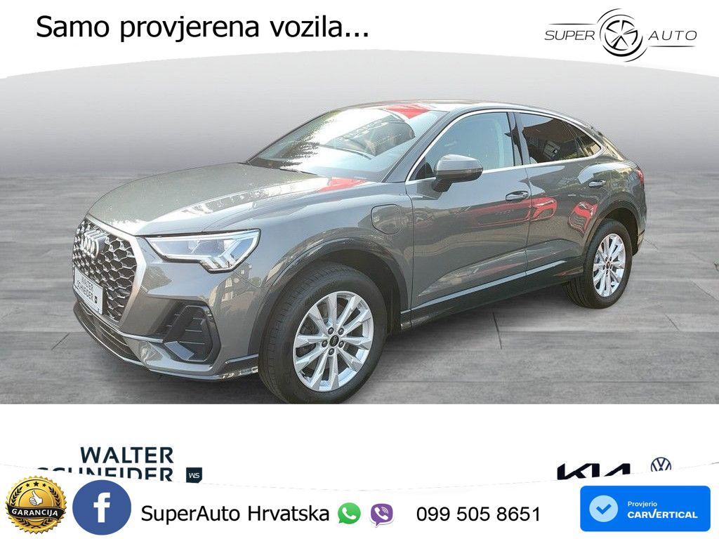Audi Q3 Sportback 45 TFSIe (245 KS) S tronic LED+GR SJED+ACC