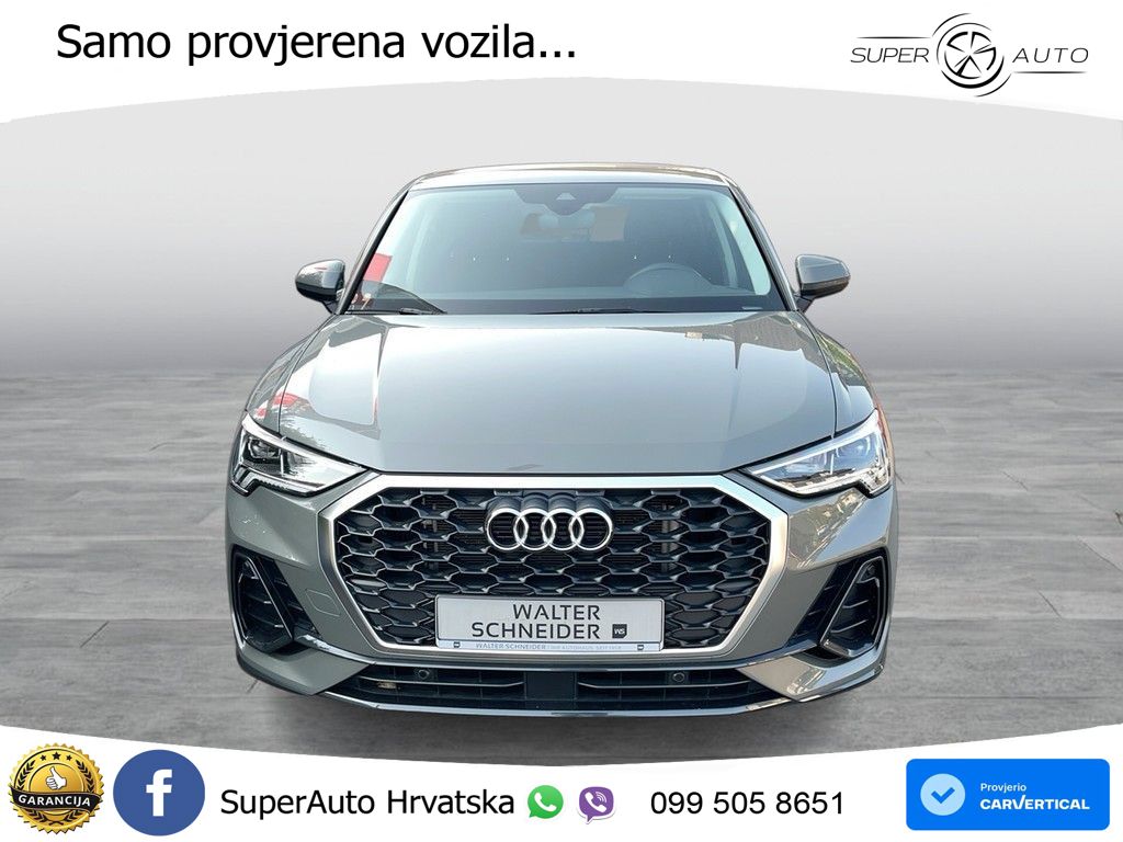 Audi Q3 Sportback 45 TFSIe (245 KS) S tronic LED+GR SJED+ACC