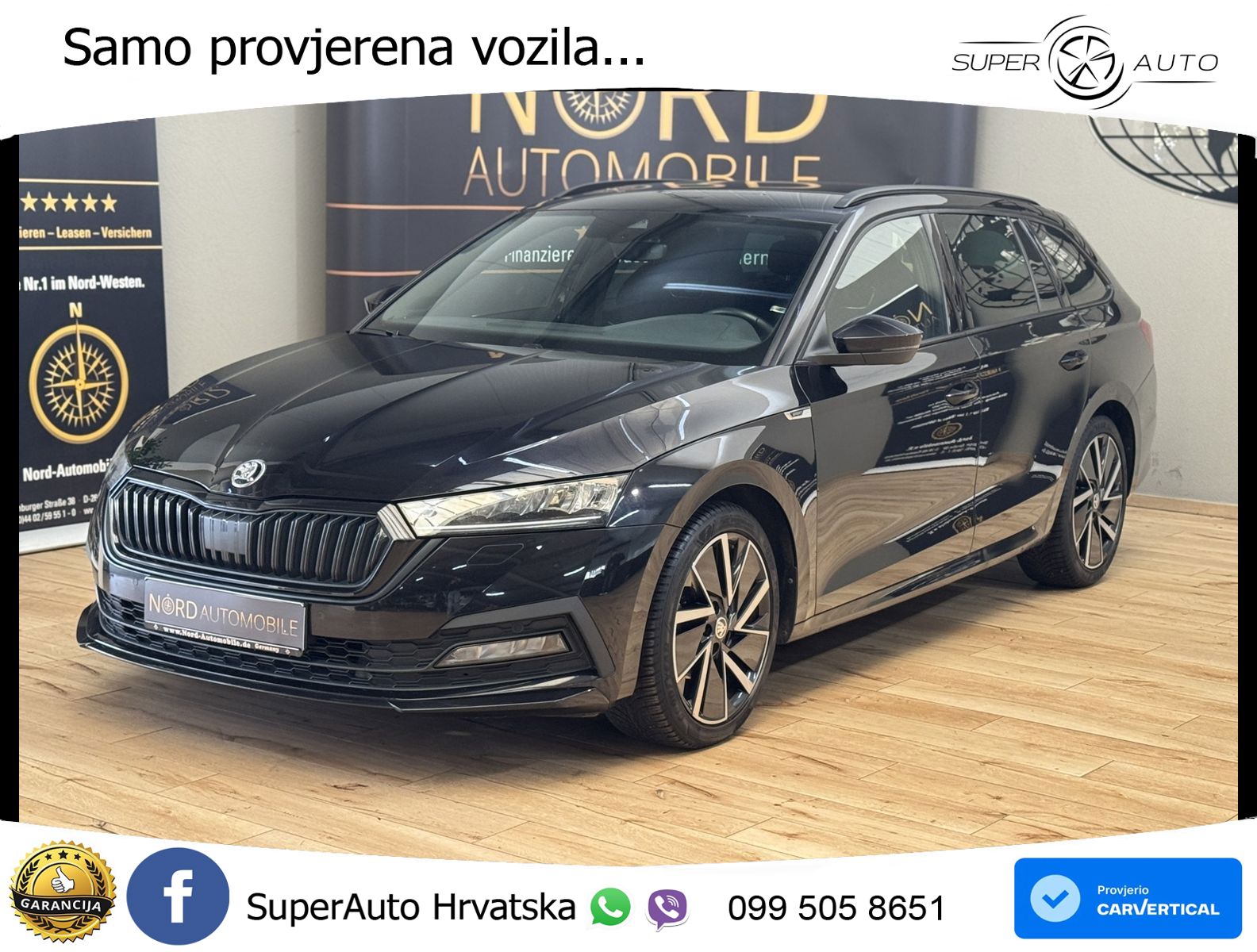 Škoda Octavia Combi 1.5 TSI EVO e-TEC (150 KS) DSG SportLine