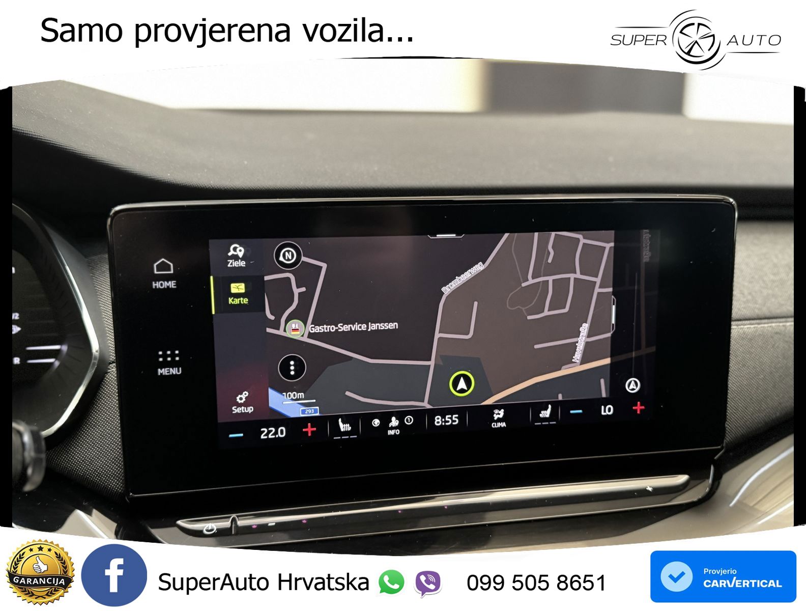 Škoda Octavia Combi 1.5 TSI EVO e-TEC (150 KS) DSG SportLine