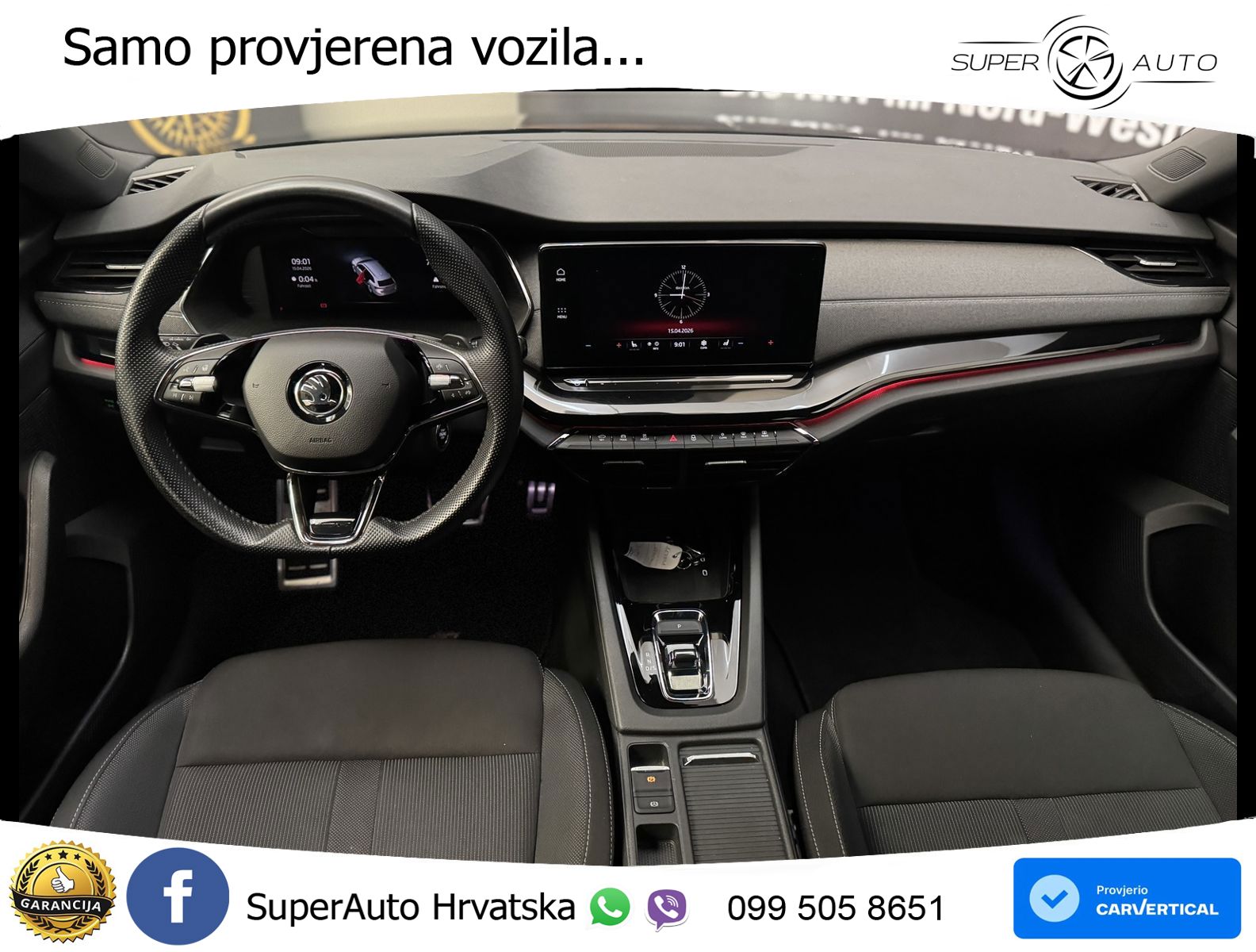 Škoda Octavia Combi 1.5 TSI EVO e-TEC (150 KS) DSG SportLine