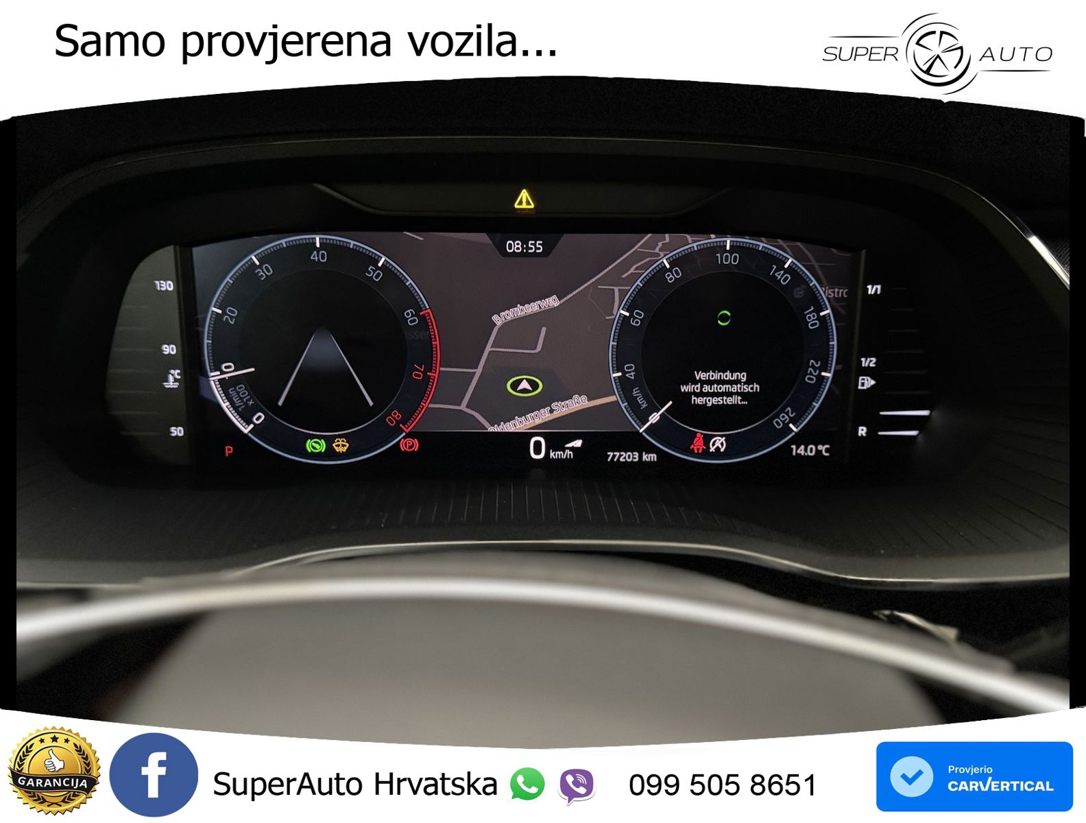 Škoda Octavia Combi 1.5 TSI EVO e-TEC (150 KS) DSG SportLine
