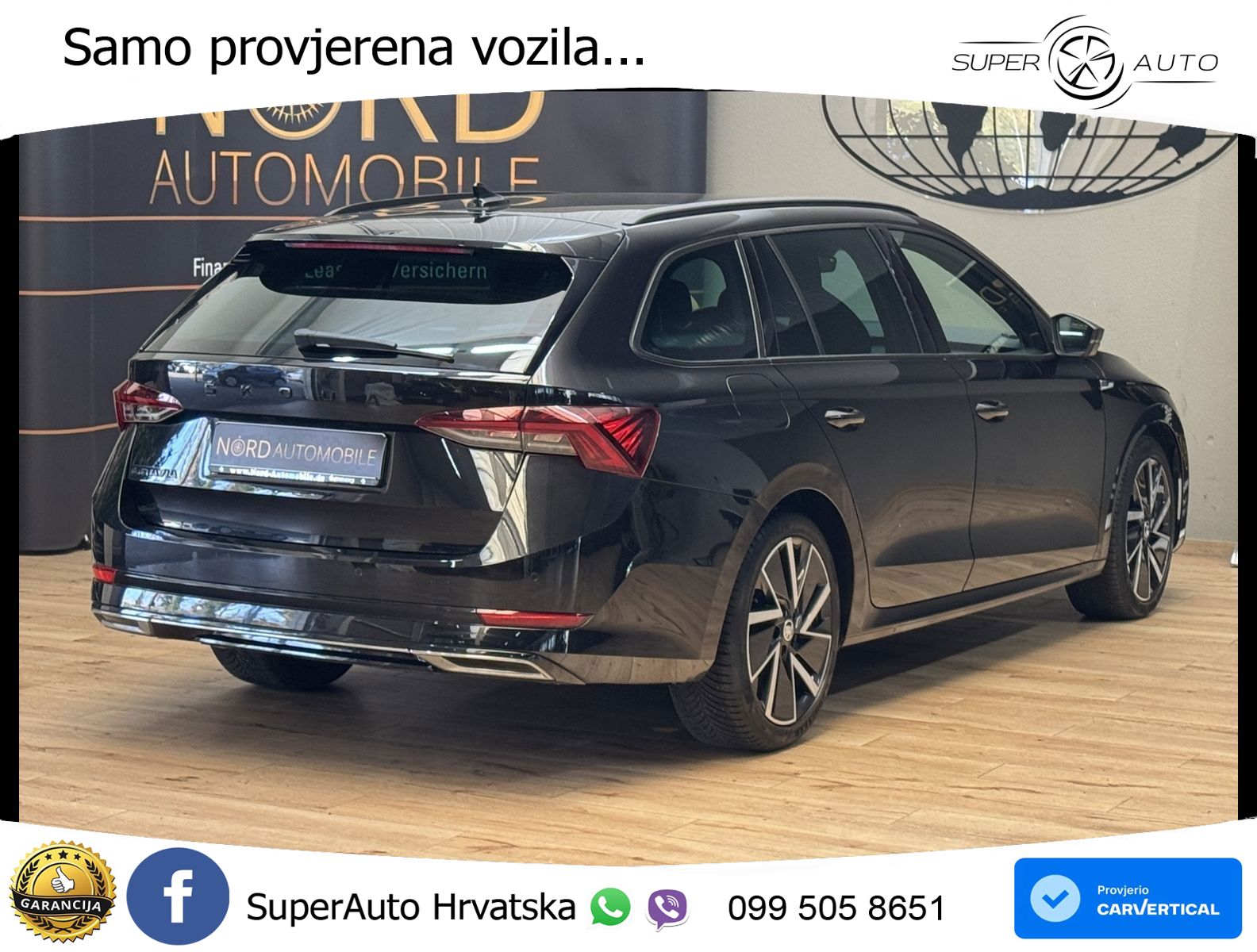 Škoda Octavia Combi 1.5 TSI EVO e-TEC (150 KS) DSG SportLine
